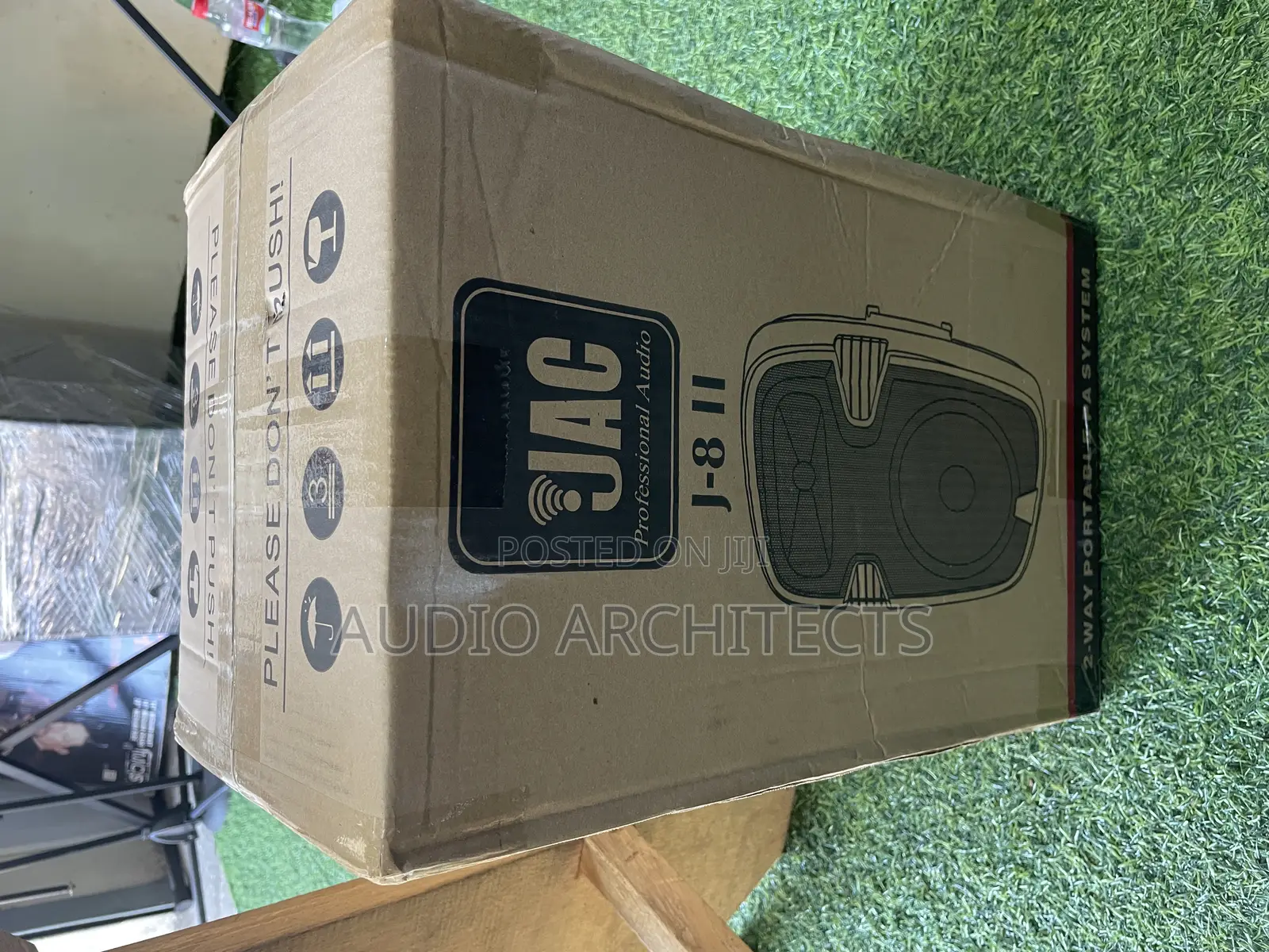 JAC 8 Inches Rechargeable Bluetooth Speaker