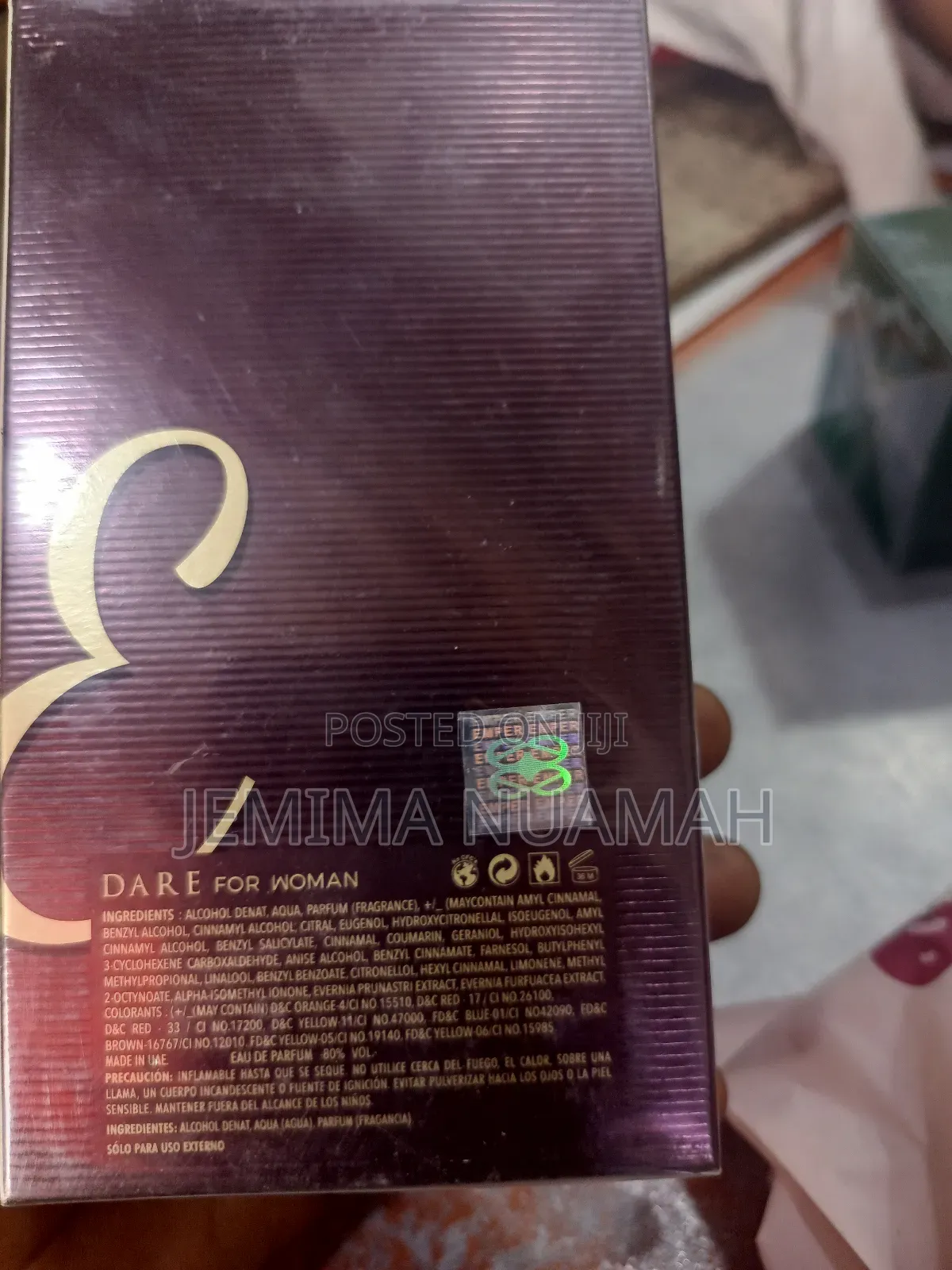 Dare Pour Femme by Emper