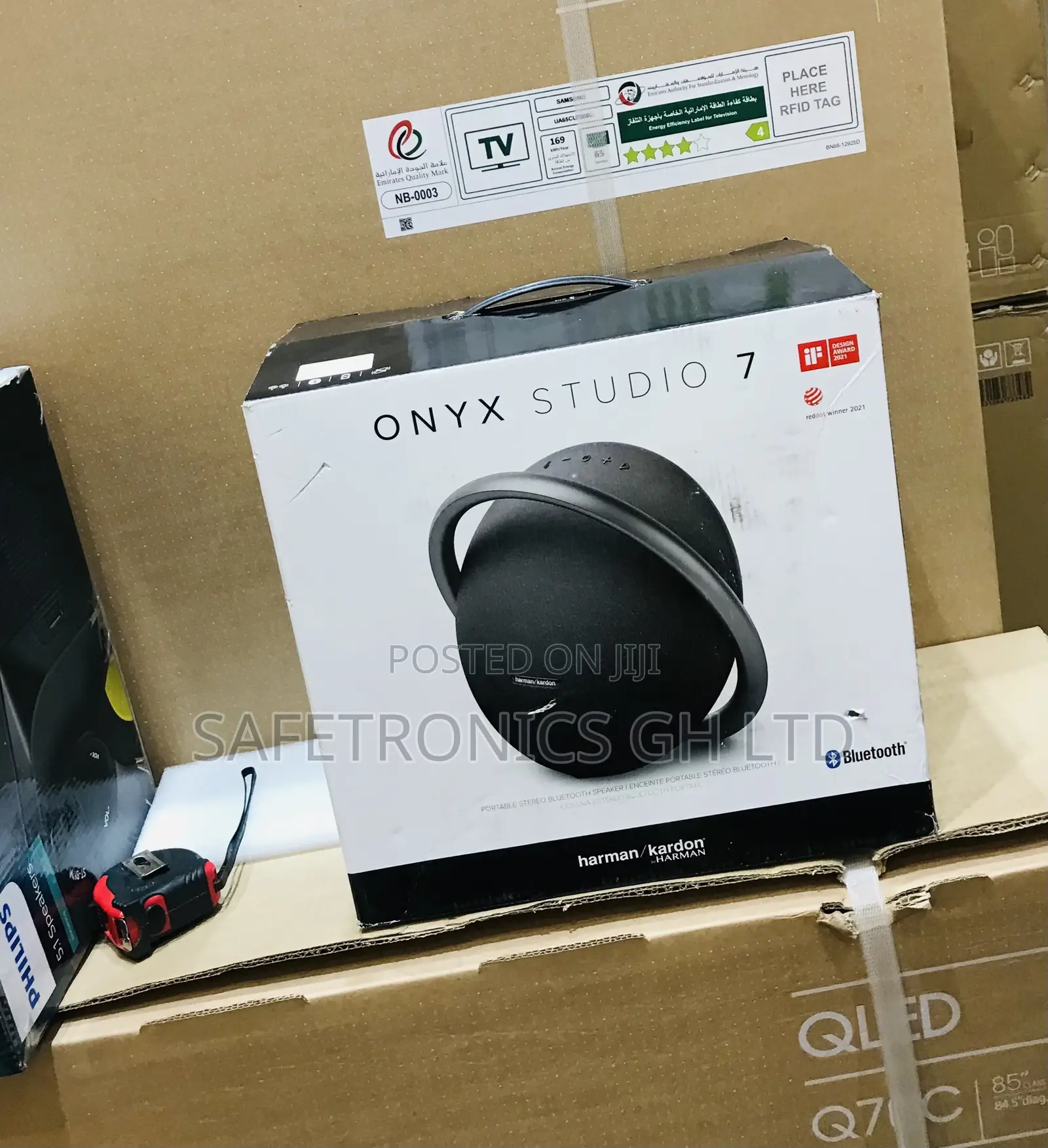 Sealed Bluetooth Electric Onyx Studio 7 Wireless Speaker