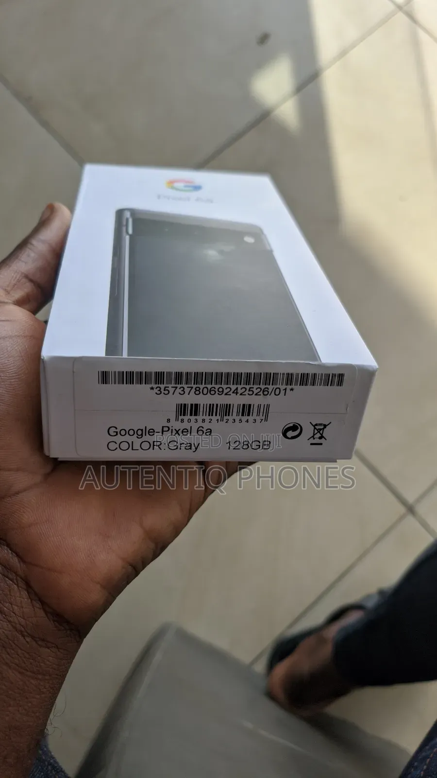 New Google Pixel 6a 128 GB Gray
