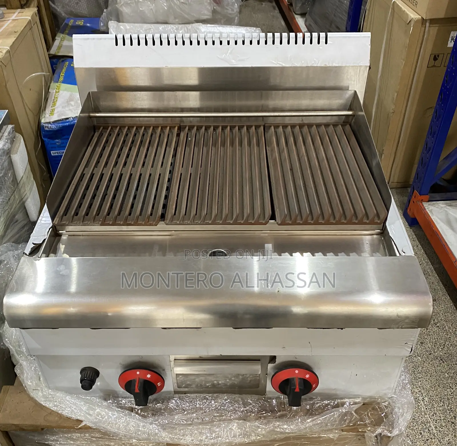 Gas Lava Rock Grill