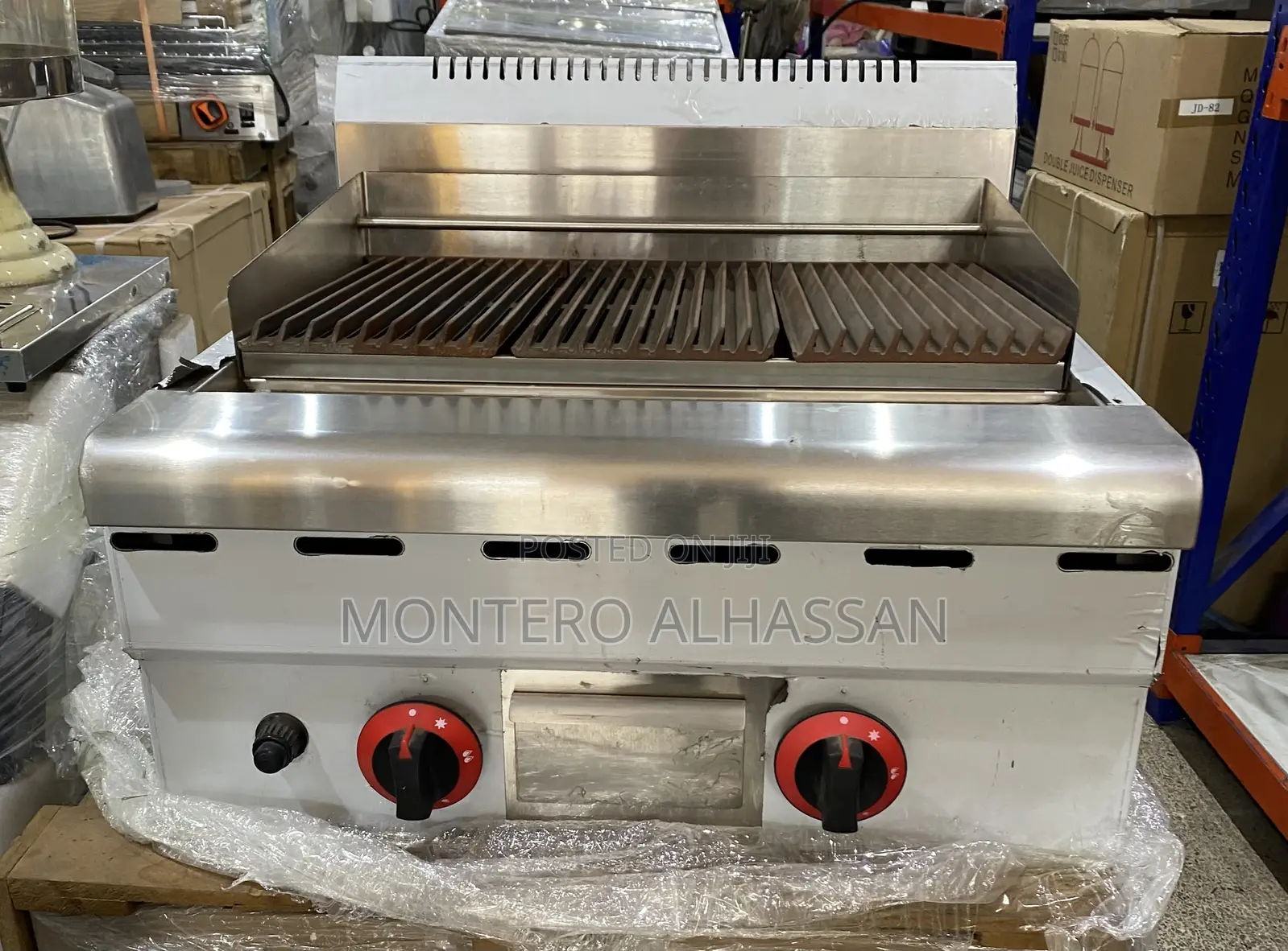 Gas Lava Rock Grill