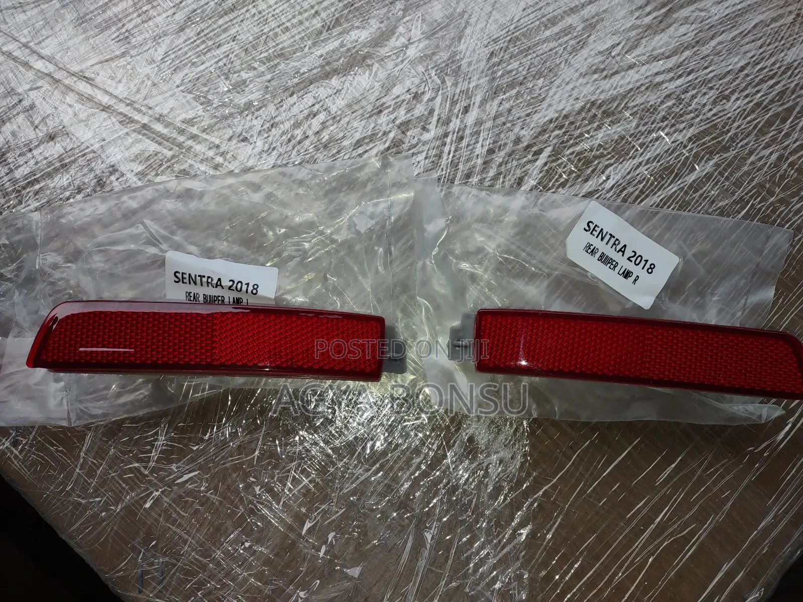 2013 14 16 17 2018 Nissan Sentra Bumper Reflector PAIR