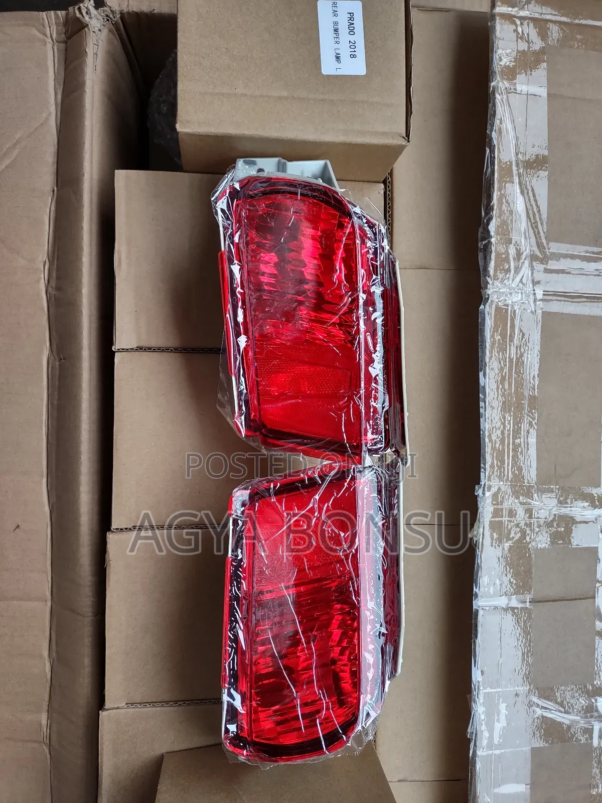 2018 2022 Toyota Land Cruiser Prado Bumper Reflector Light