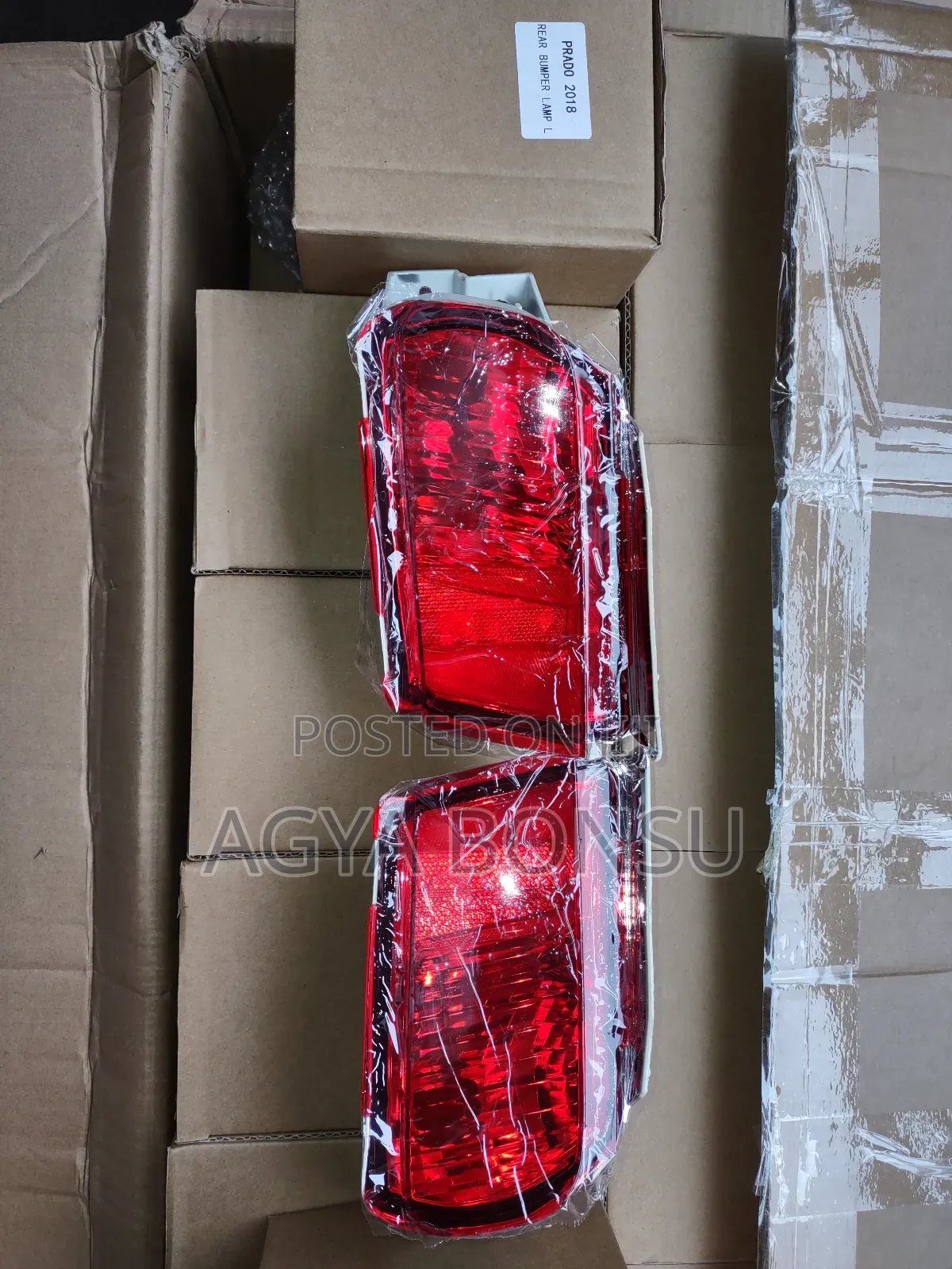 2018 2022 Toyota Land Cruiser Prado Bumper Reflector Light