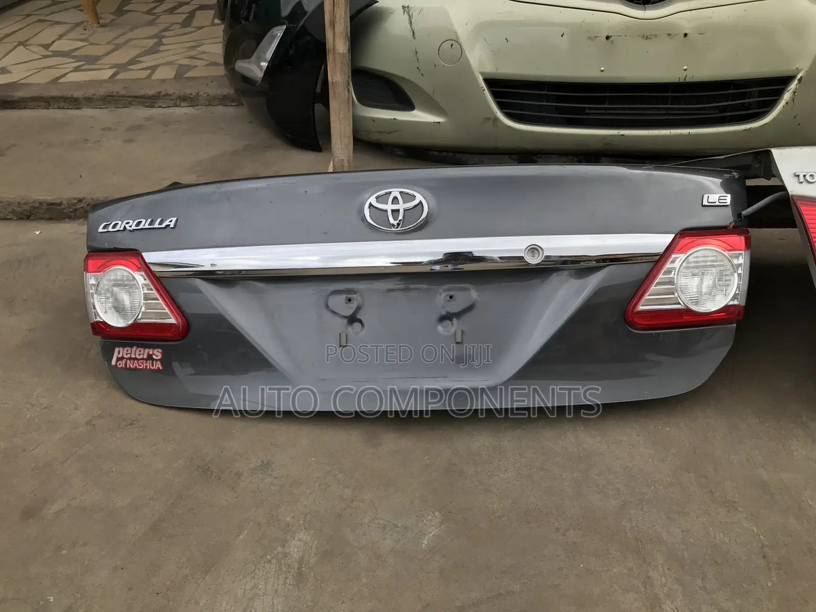 Toyota Corolla 2013 Booth ( Trunk Door / Tailgate)