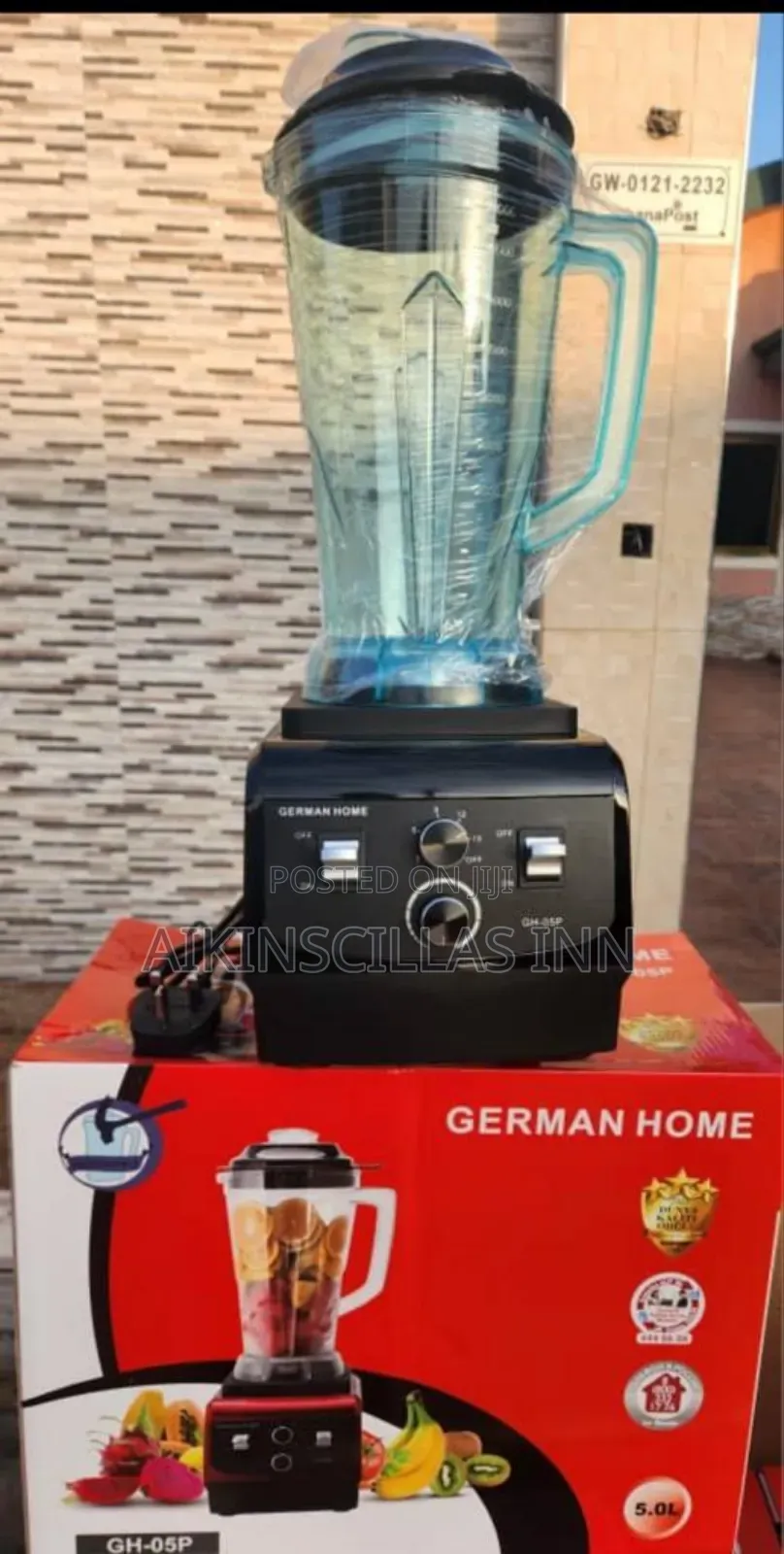 German Home 5L Blender