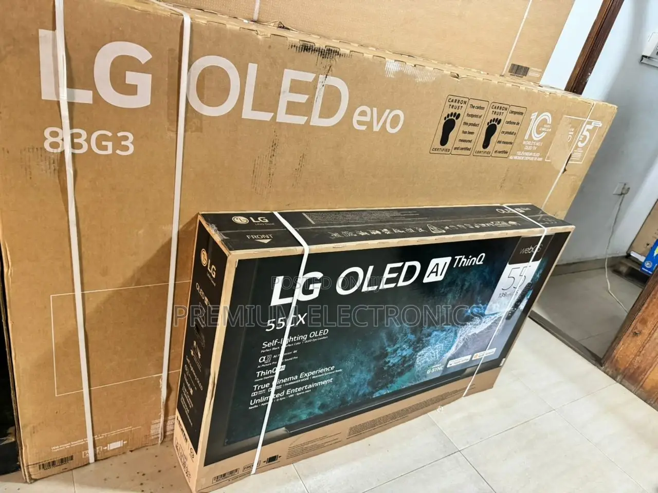 LG the Art of Luxury Living | 83" G3 OLED Thinq Webos TV