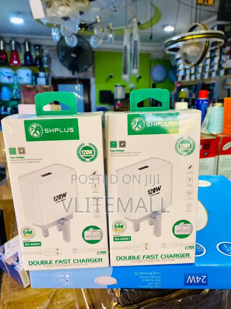 Shplus Massive 120W (A4001)Double Fast Charger