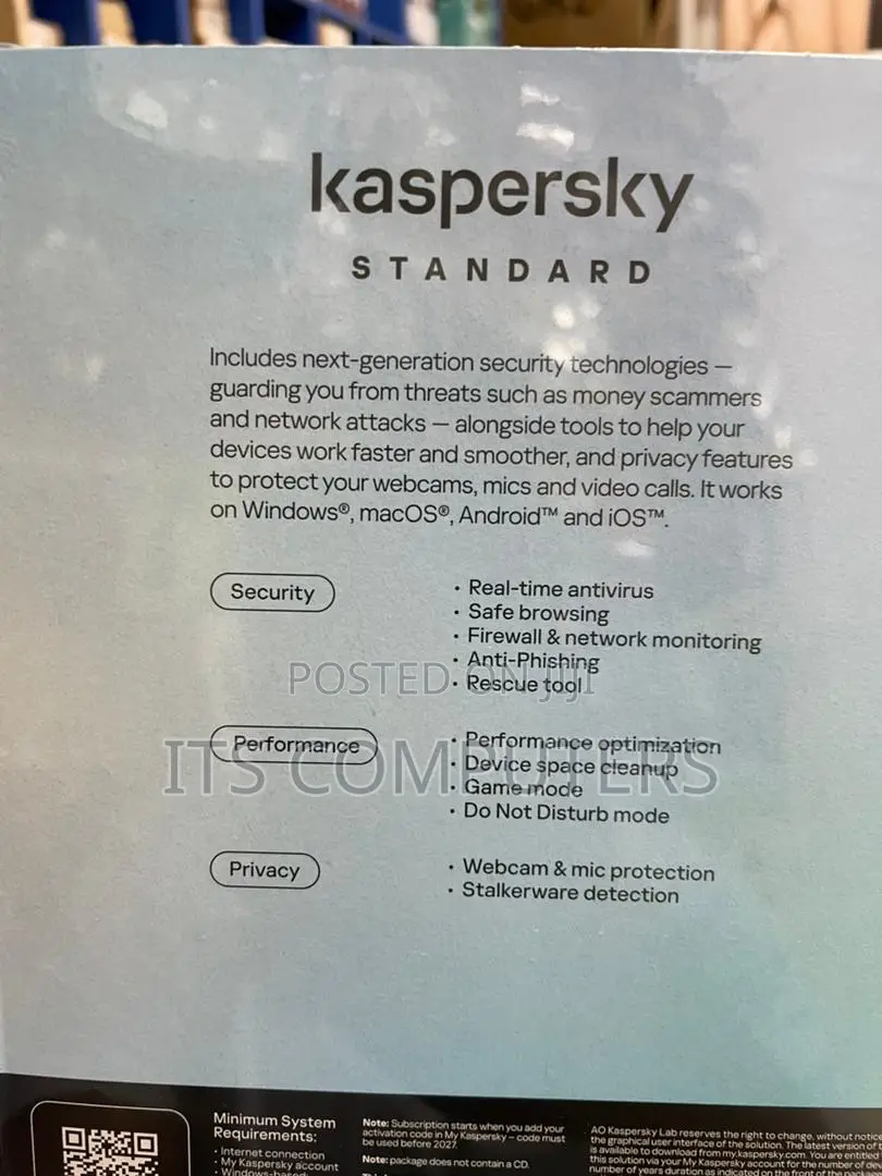 Kaspersky Standard 1 User