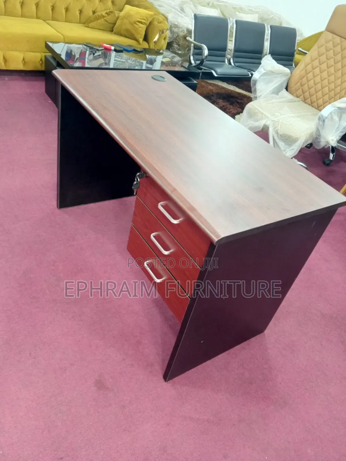 Single Office Desk With Drawer