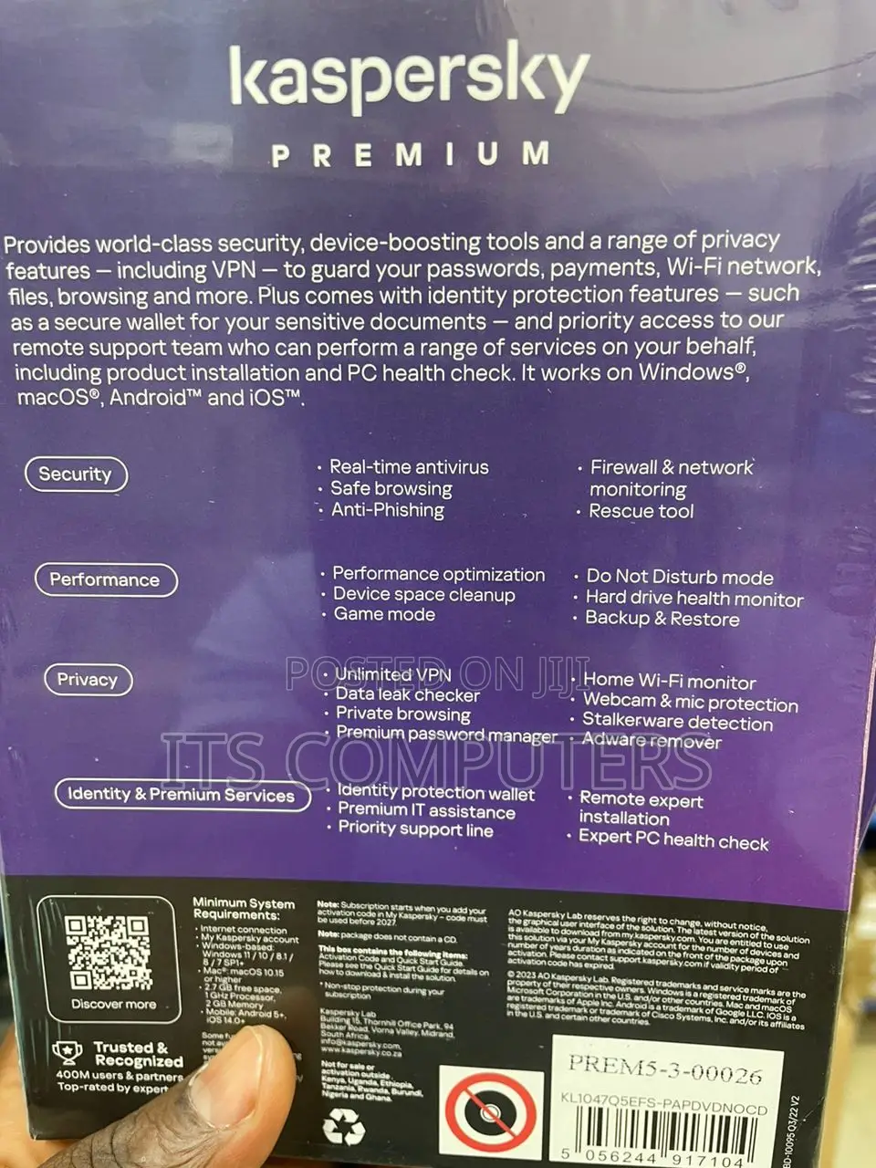 Kaspersky Premium 5 Users Anti-Virus