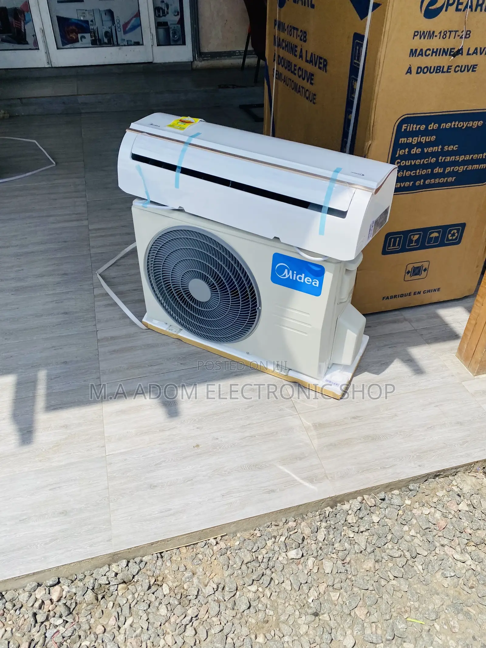 Midea 1.5hp Split Type Air Conditioner(White(R410).