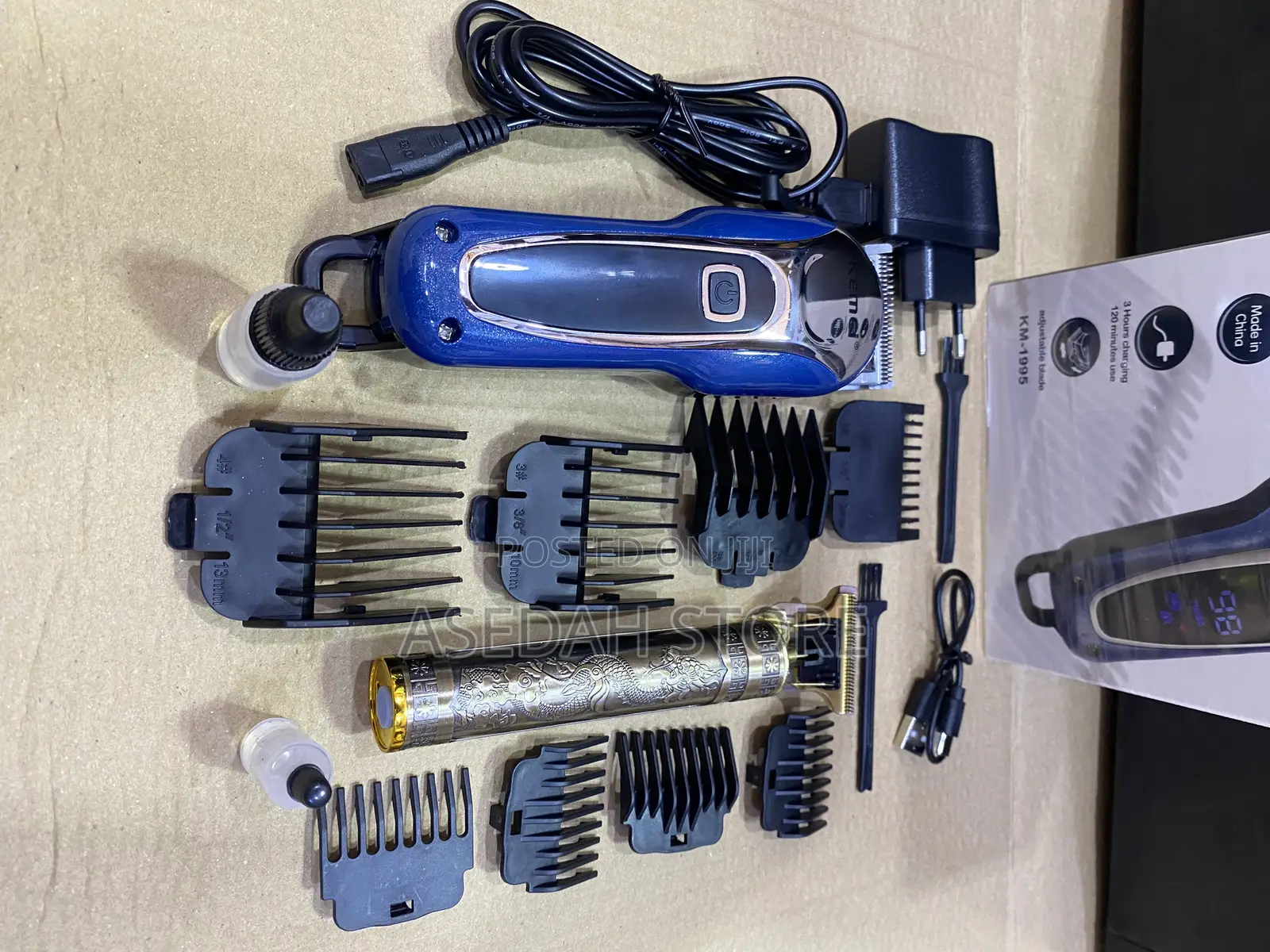 2 in 1 Kemei Professional Rechargeable Clipper