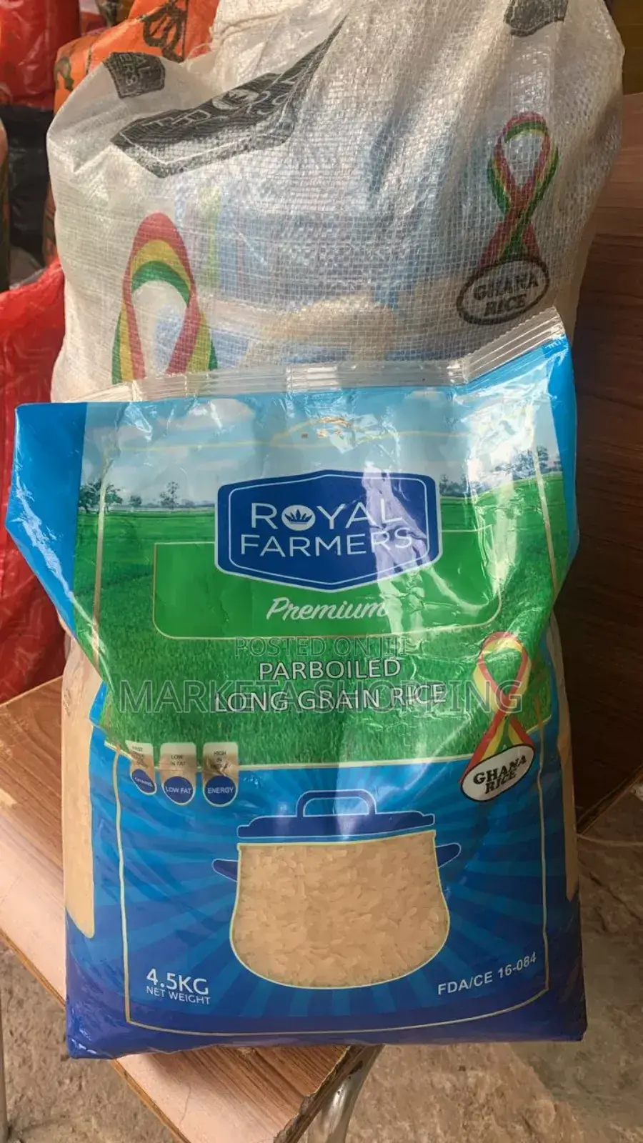 Royal Farmers Premium Parboiled Rice 4.5kg