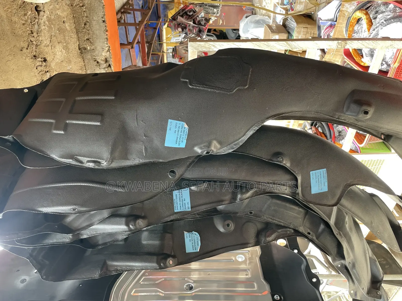 Original Mudguards Available for All Cars