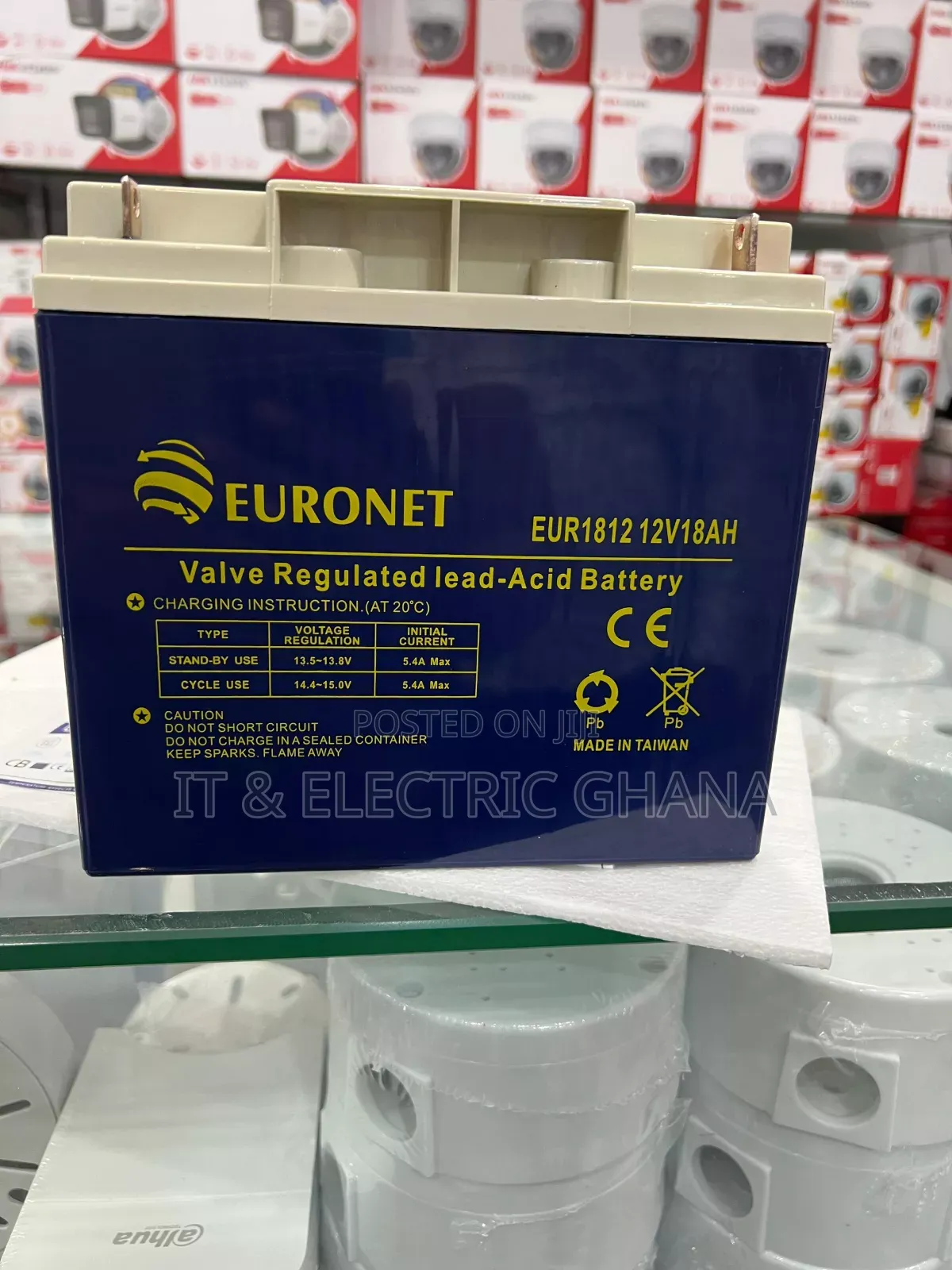 Euronet 12v 18A Battery