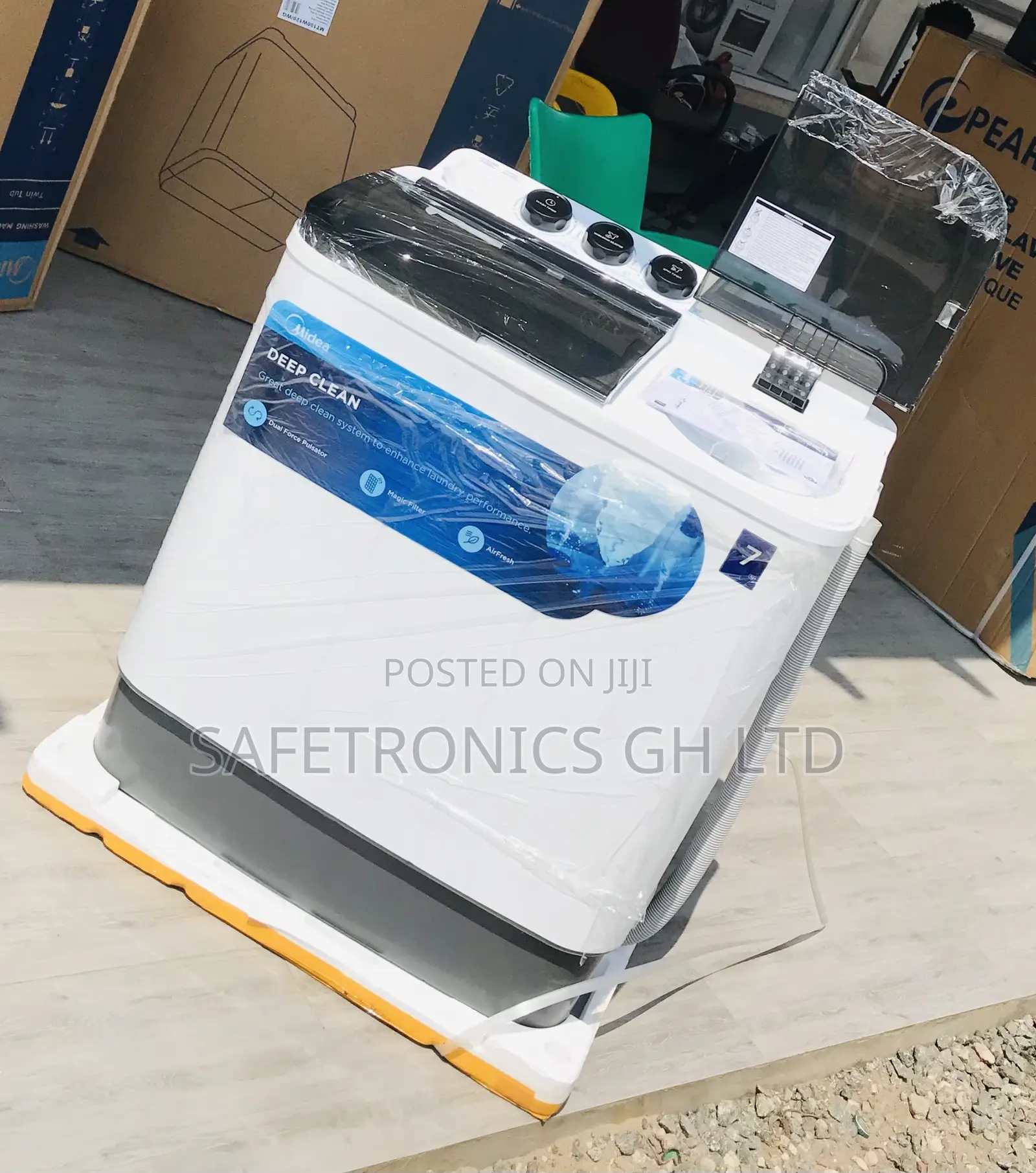 Lastest Midea 7kg Semiautomatic Topload Washingmachine 