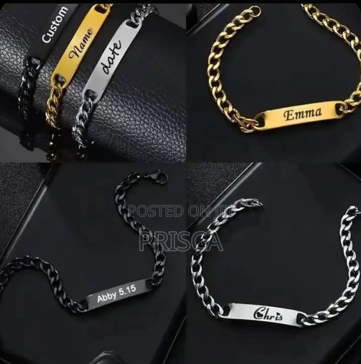 Customized Chain Bracelets