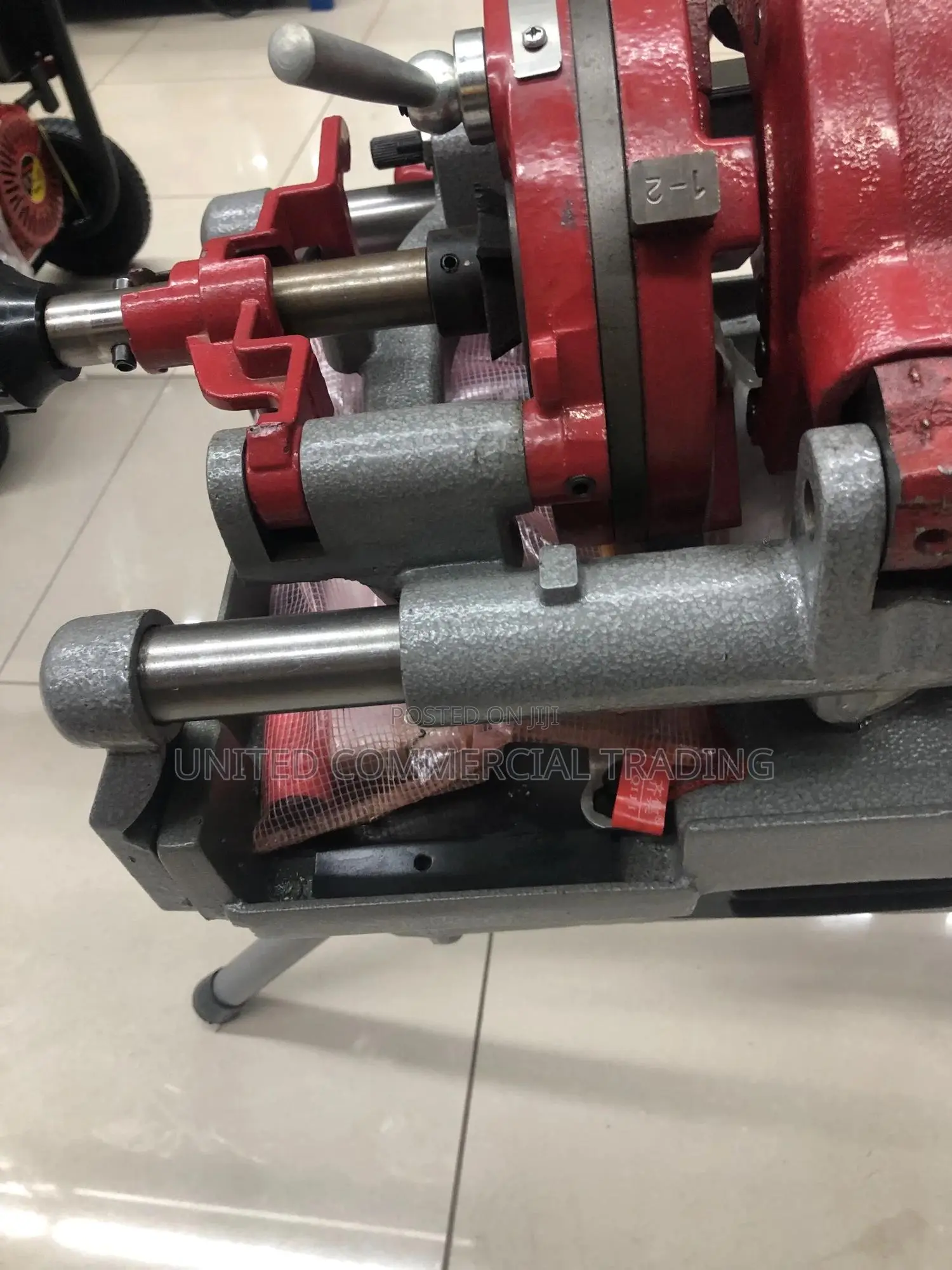 Electric Pipe Thread Machine