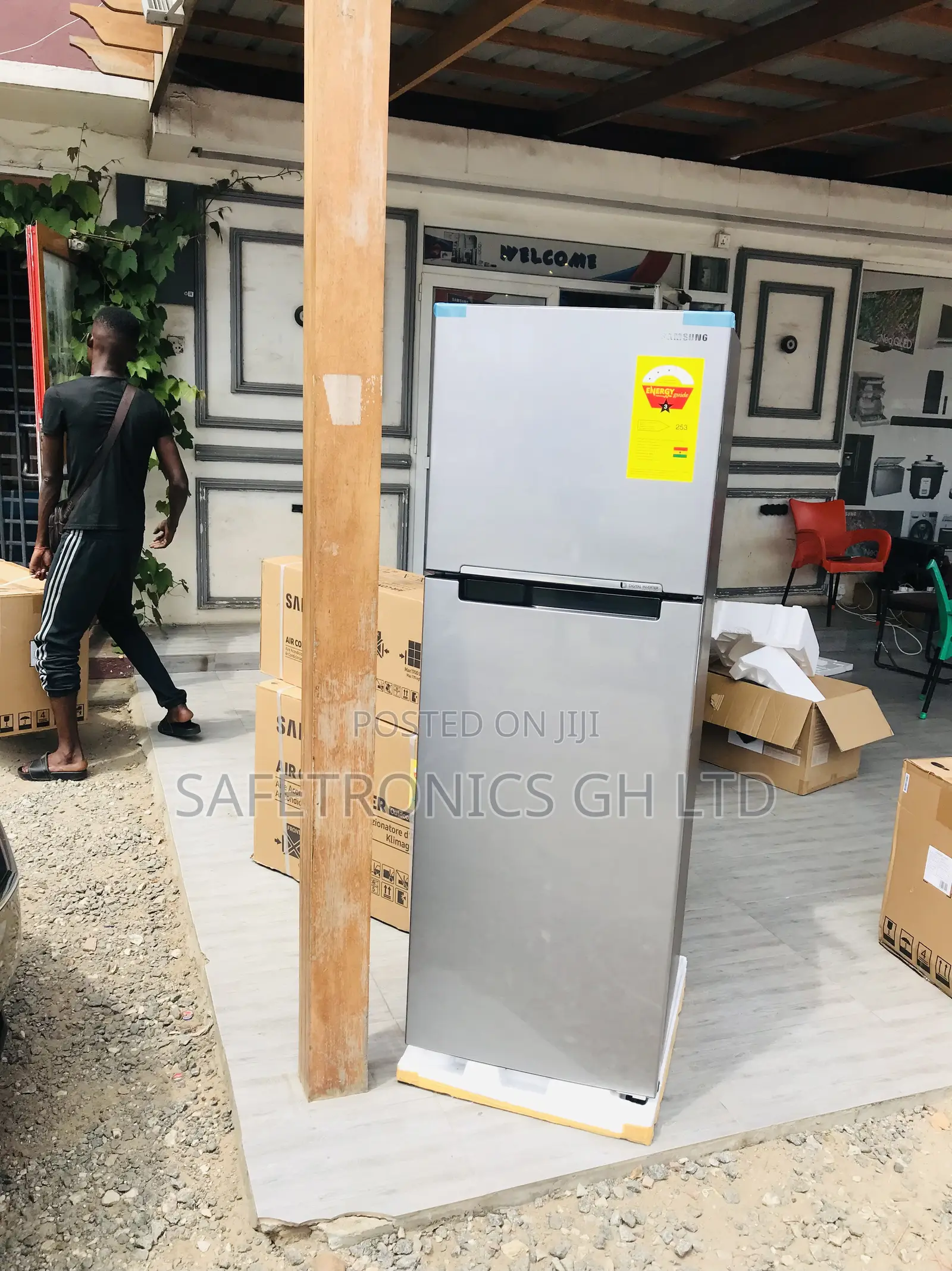 Durable Gray Topfreezer Samsung RT-31 Doubledoor Fridge 