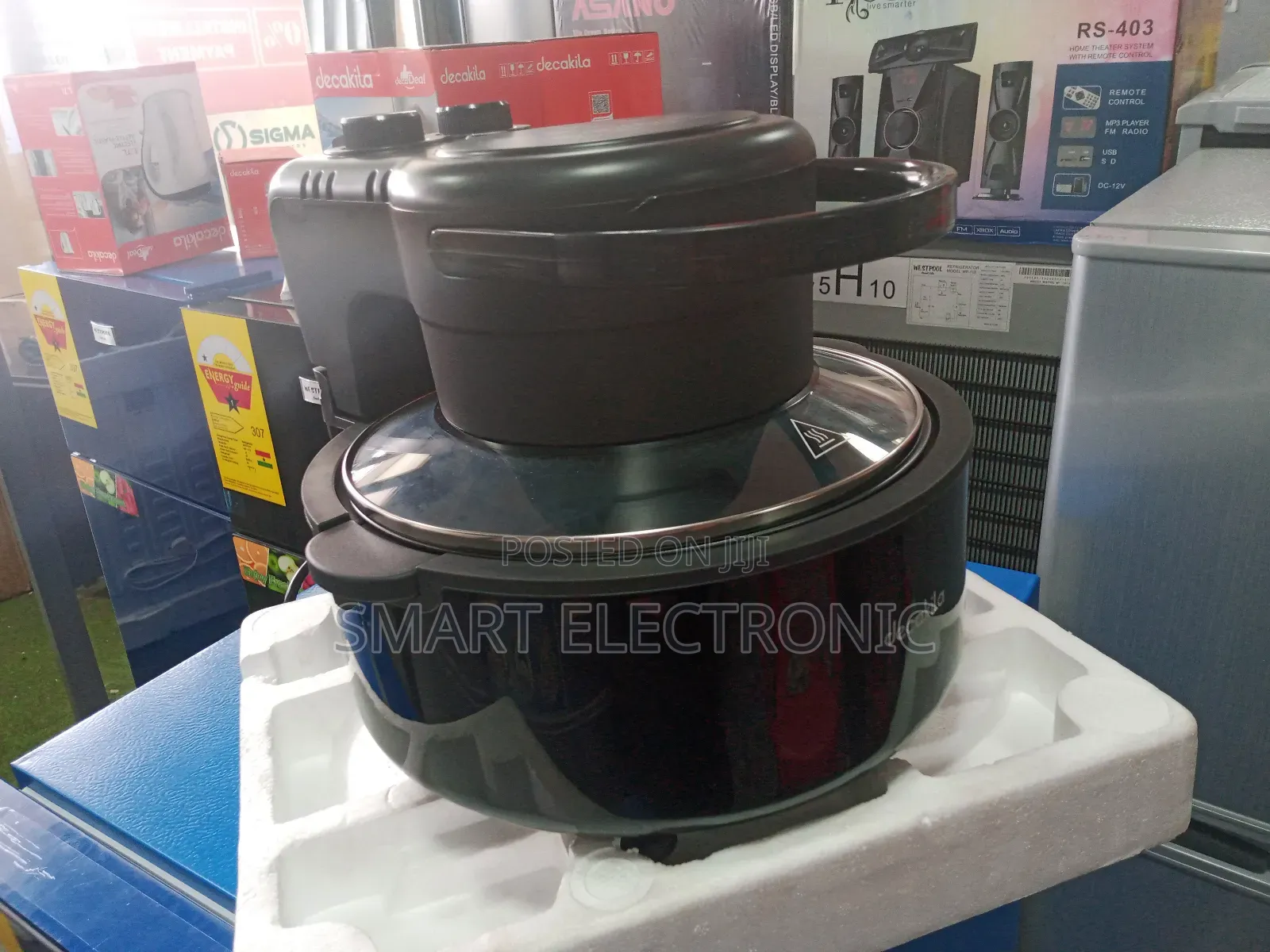 Decakila One Year Warranty 5L Transparent Window Air Fryer
