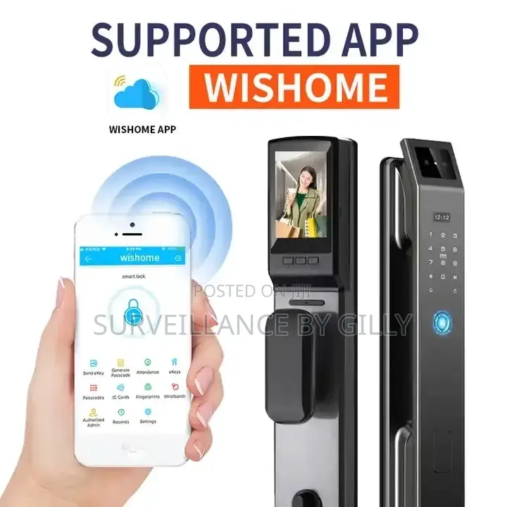 Face Recognition Cerradura Inteligente Password Lock Wi