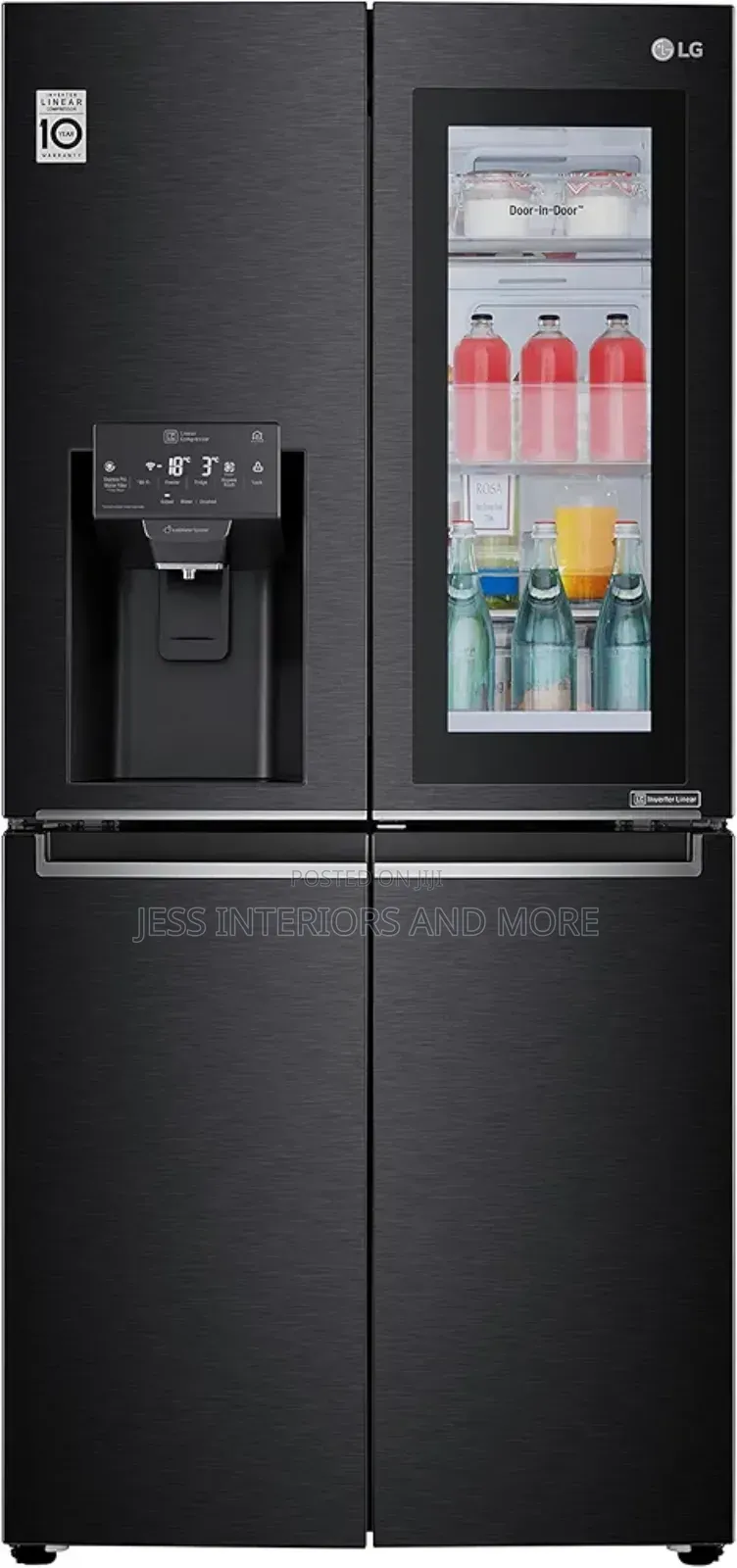 LG 508L Instaview Fridge | SLIM MULTI-DOOR With Thinq