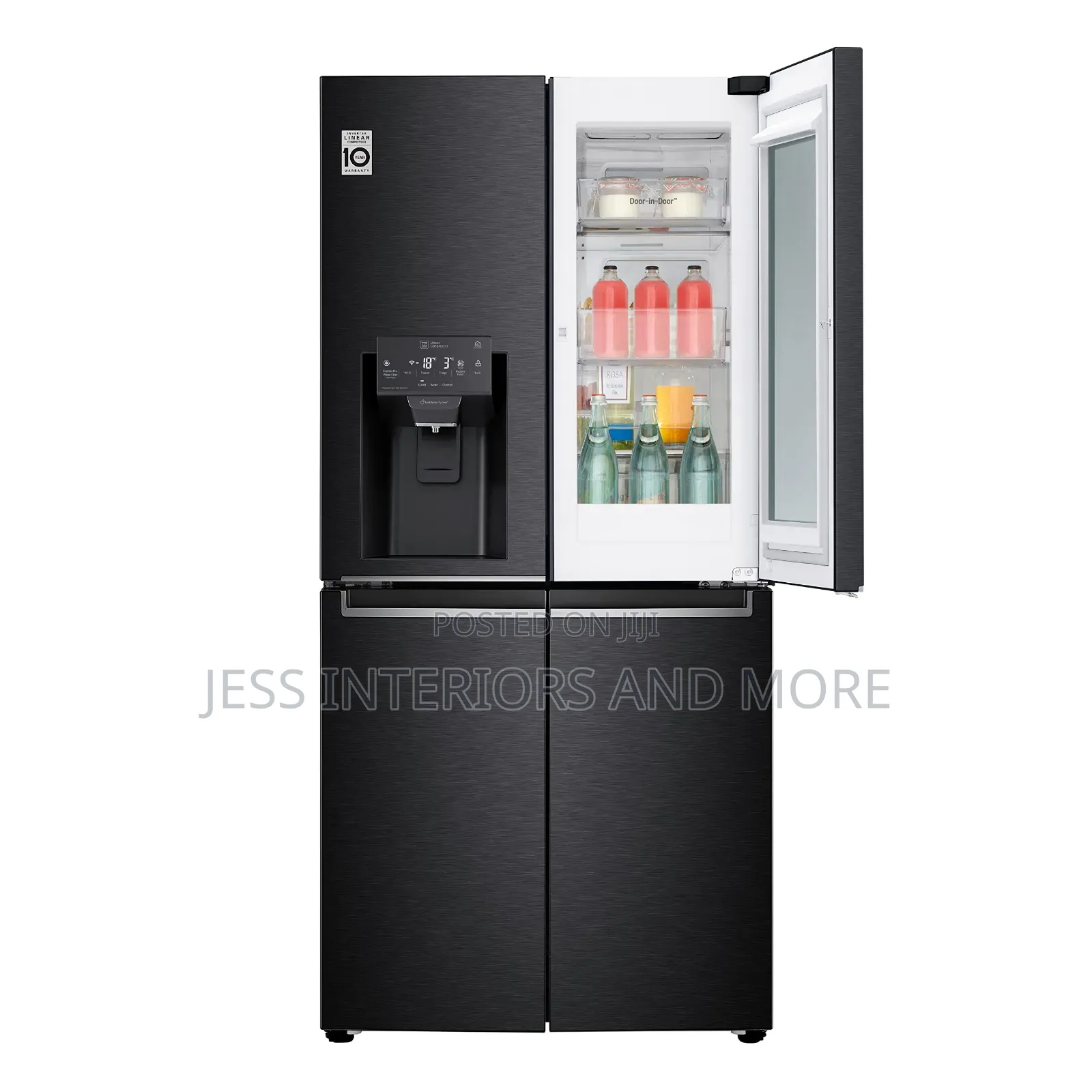 LG 508L Instaview Fridge | SLIM MULTI-DOOR With Thinq