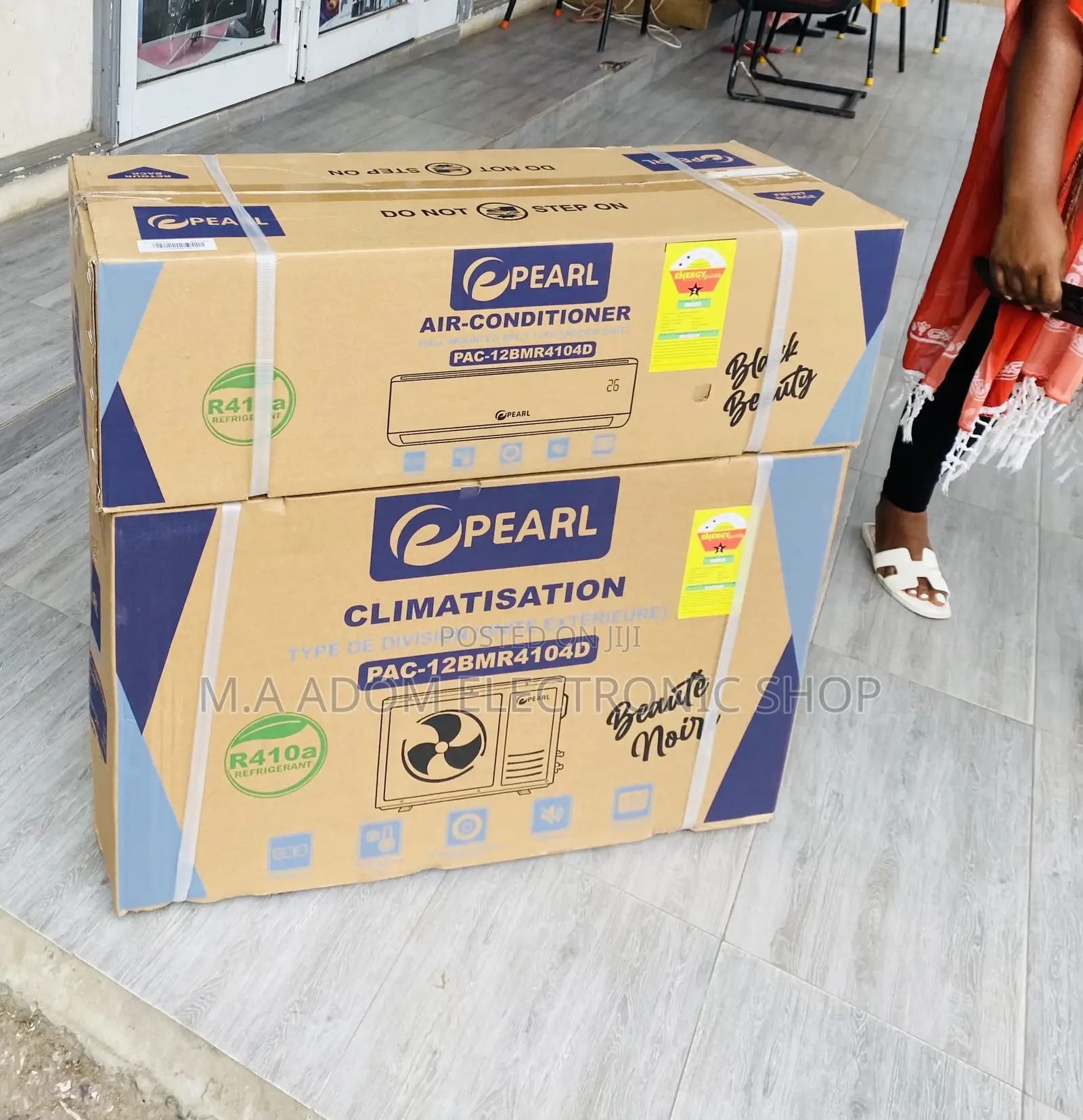 Purchase Affordable Pearl 1.5hp R410(Black)Air Conditioner.
