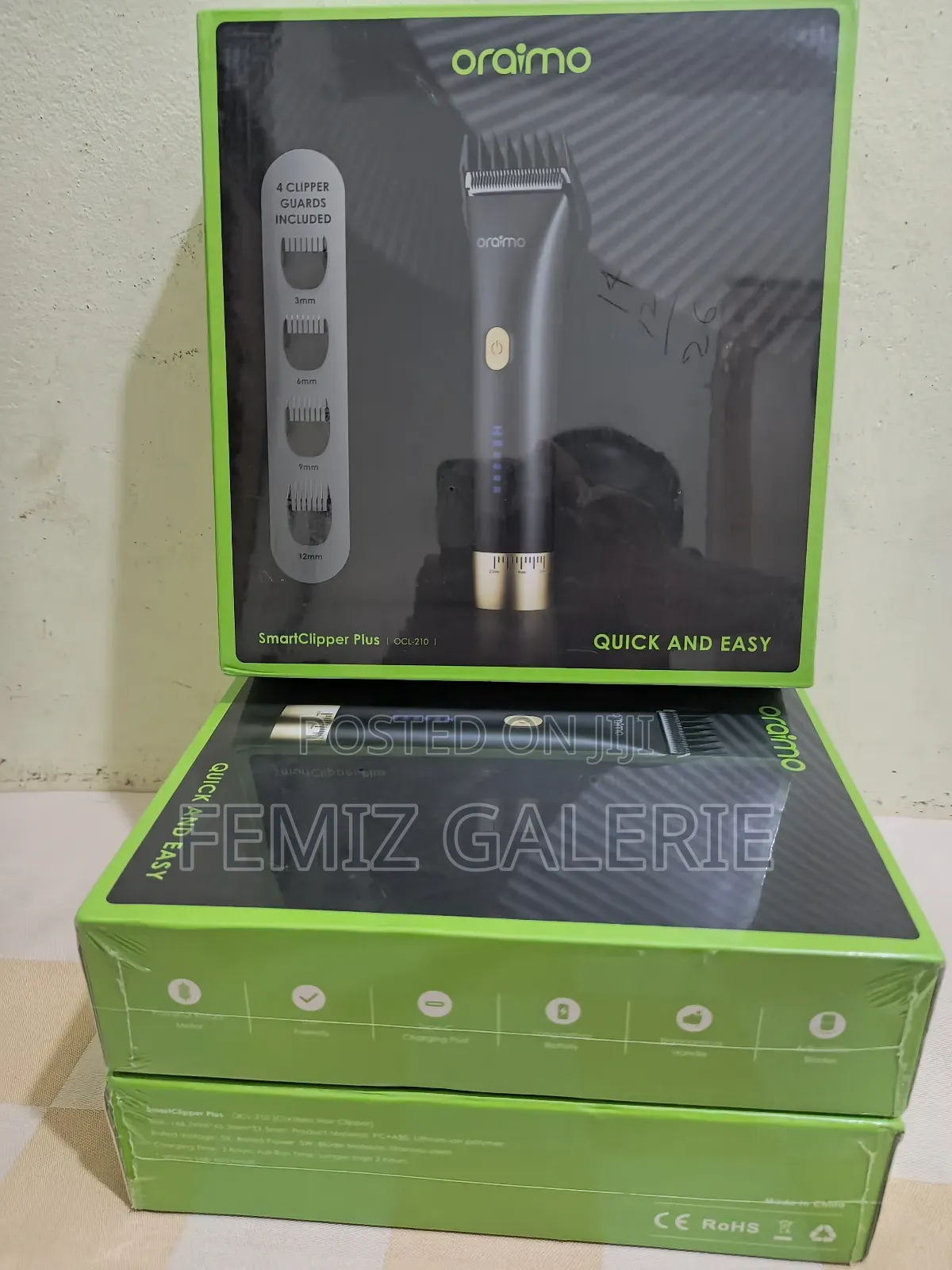 Oraimo Smart Clipper Plus Cordless Hair Clipper