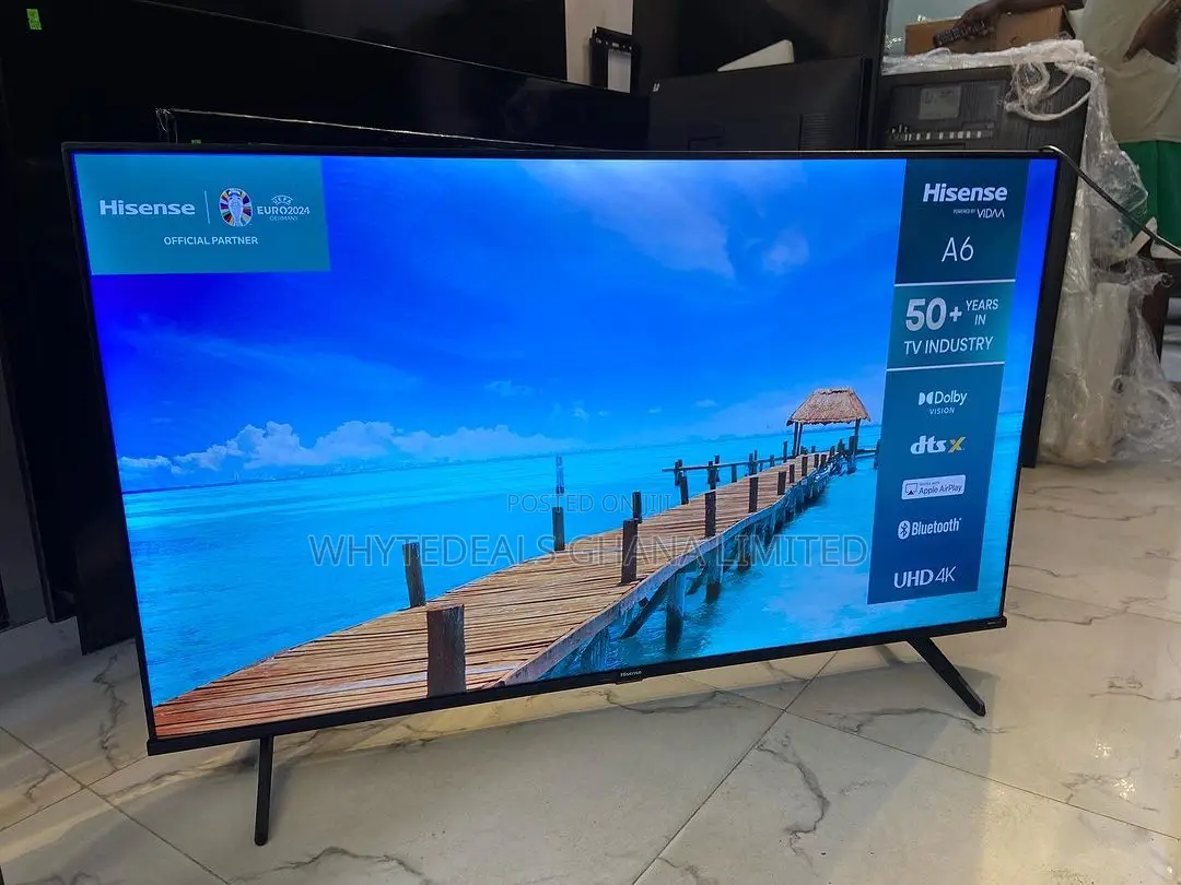 Hisense 50" Ultra-Thin Frameless Smart Uhd LED Voice TV