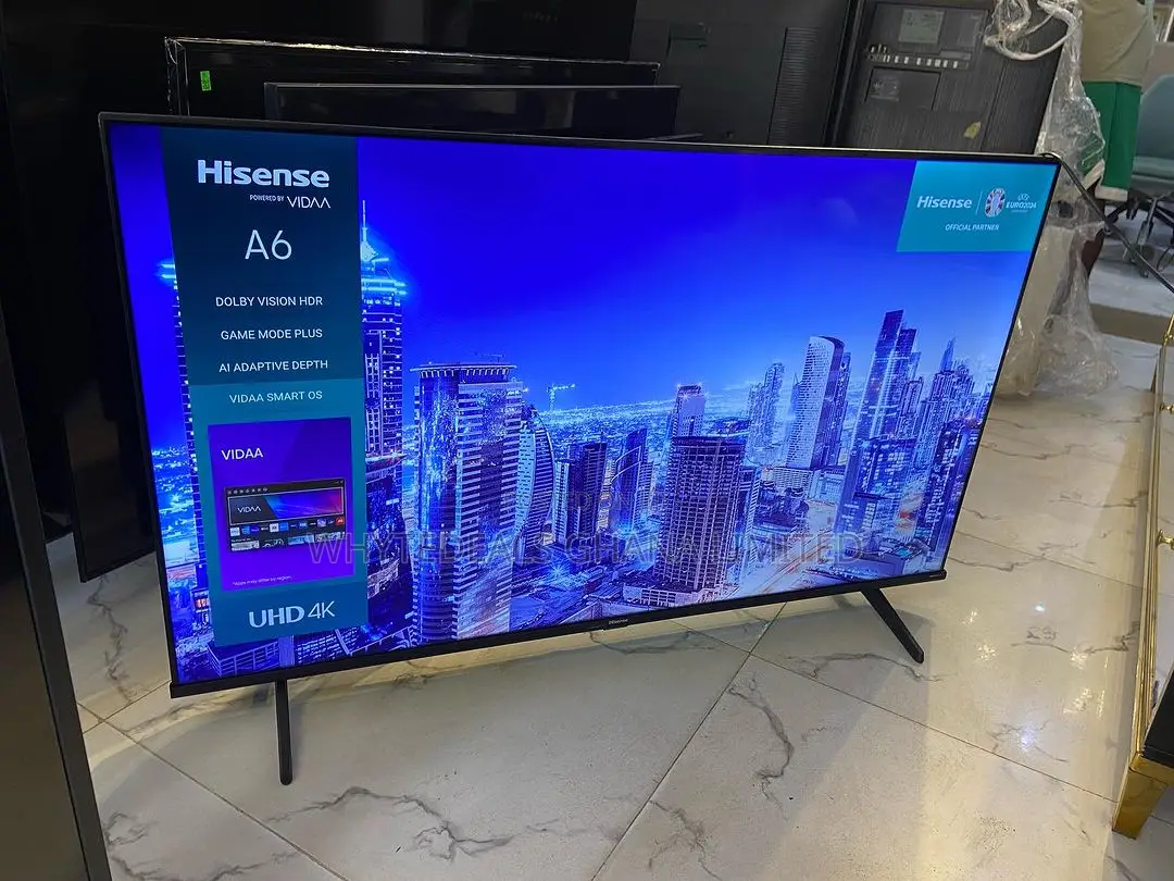 Hisense 50" Ultra-Thin Frameless Smart Uhd LED Voice TV