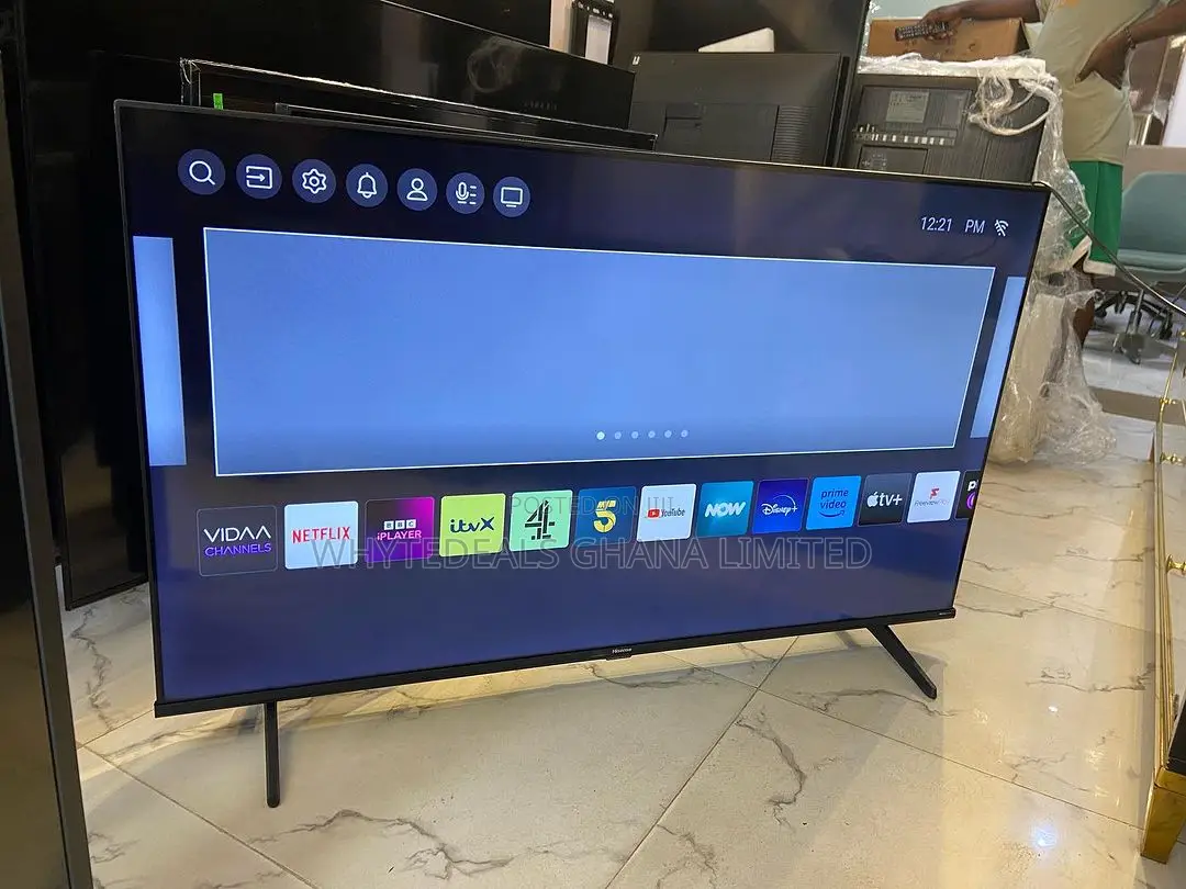 Hisense 50" Ultra-Thin Frameless Smart Uhd LED Voice TV
