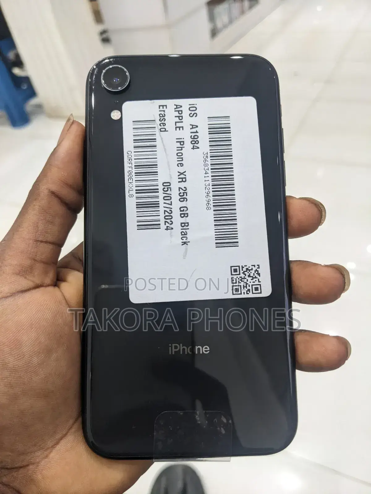 Apple iPhone XR 256 GB Black