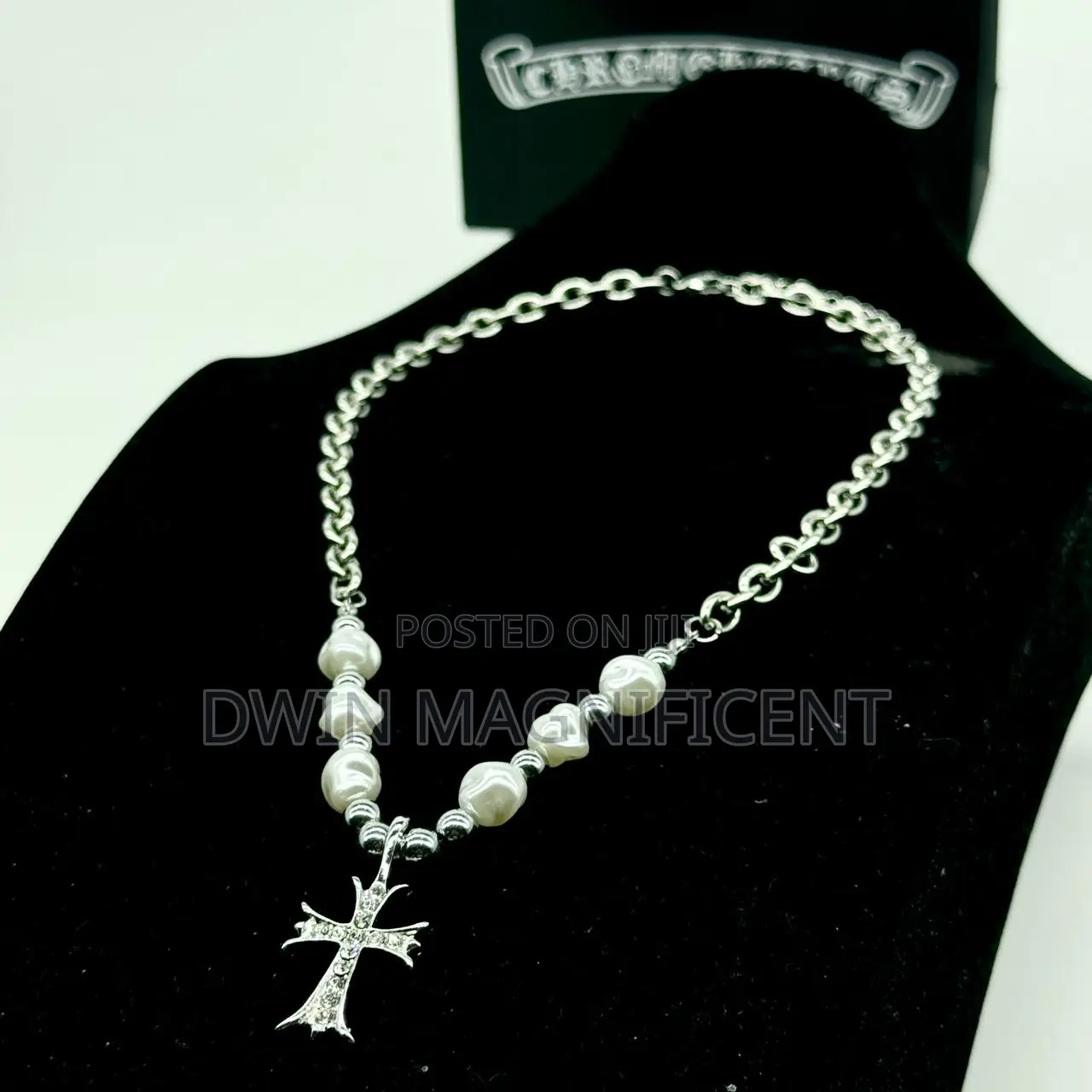 Silver Cross Necklace