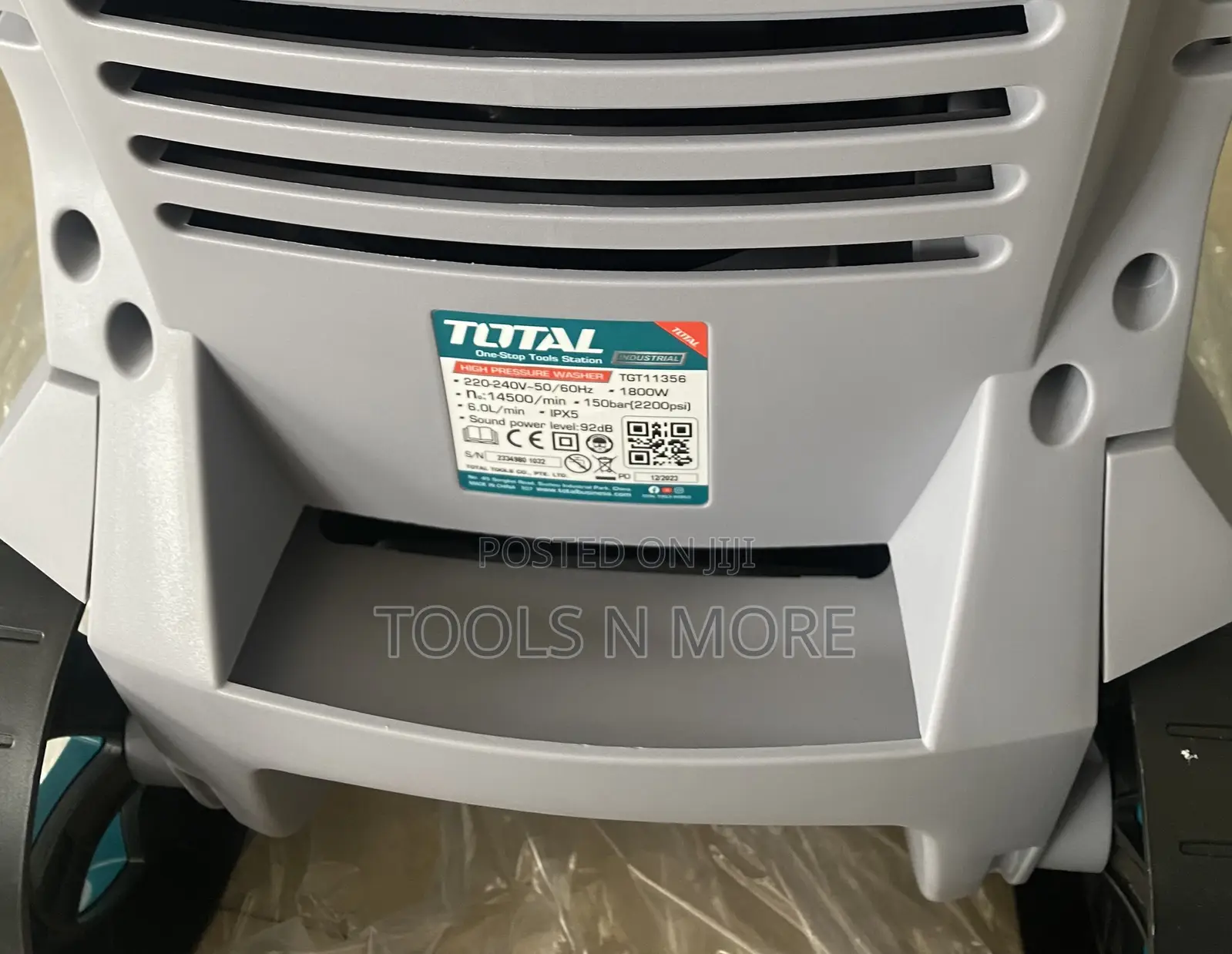 Total High Pressure Washer 1800w