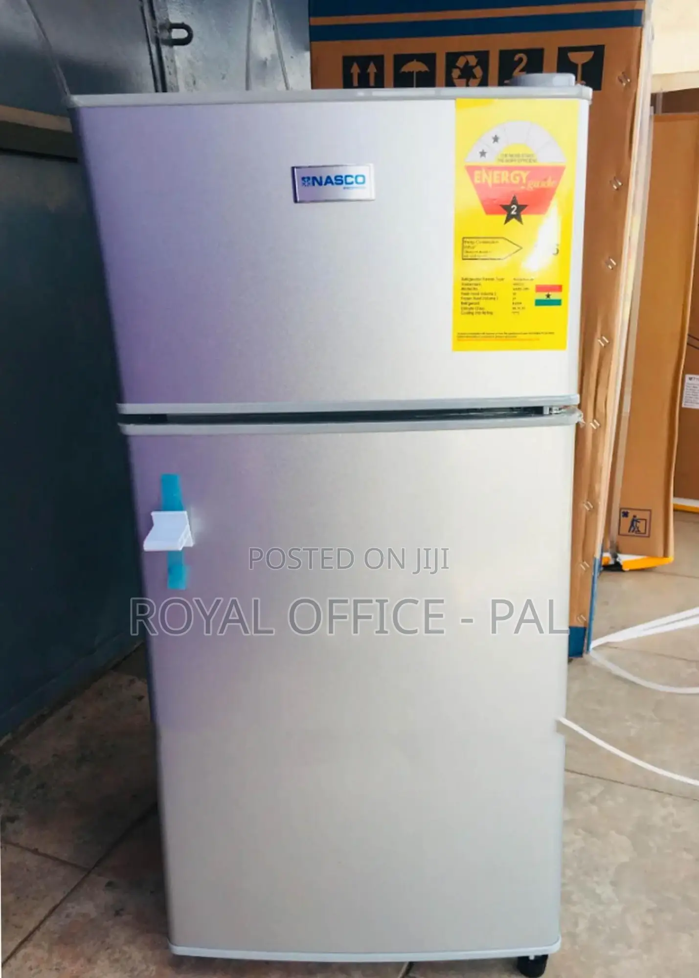 Nasco 76L Terrific Tabletop Double Door Refrigerator