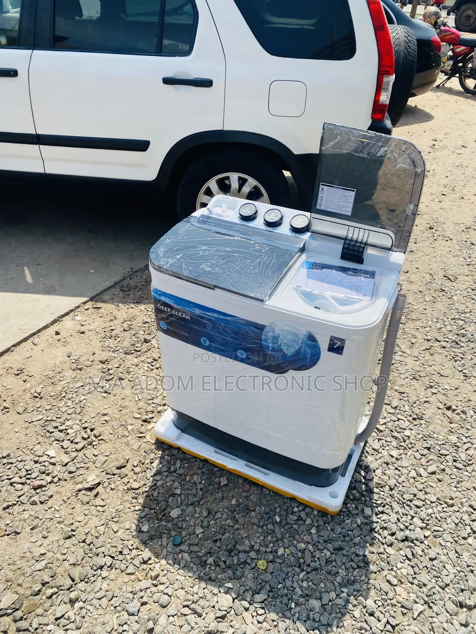 Buy Authentic Midea 7kg Top Load Washing Machine + Spin Dry
