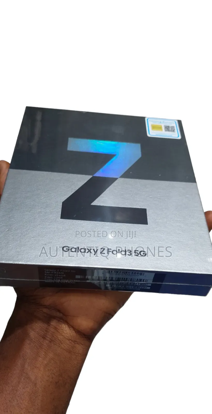 New Samsung Galaxy Z Fold3 5G 256 GB Silver
