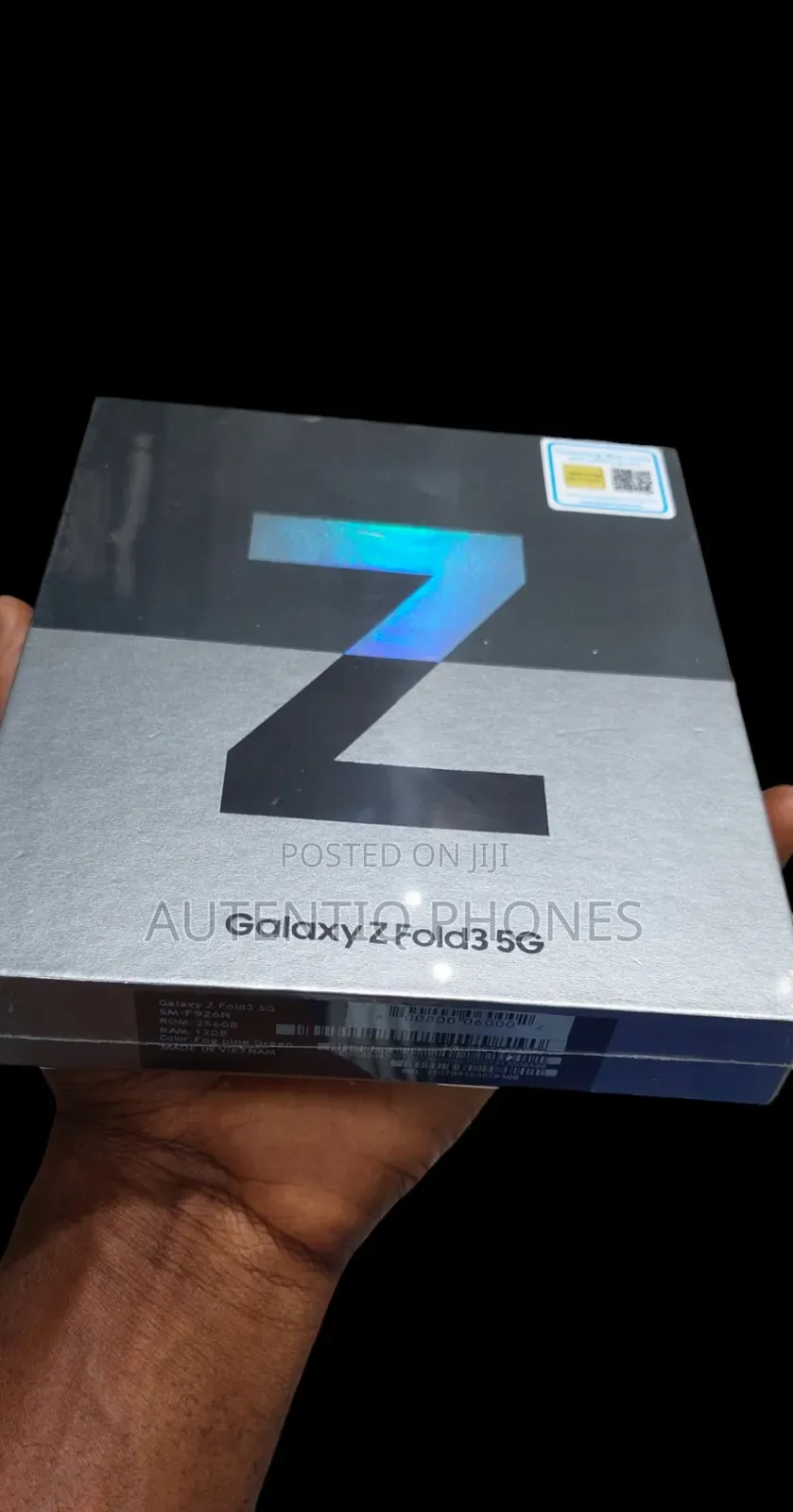 New Samsung Galaxy Z Fold3 5G 256 GB Silver