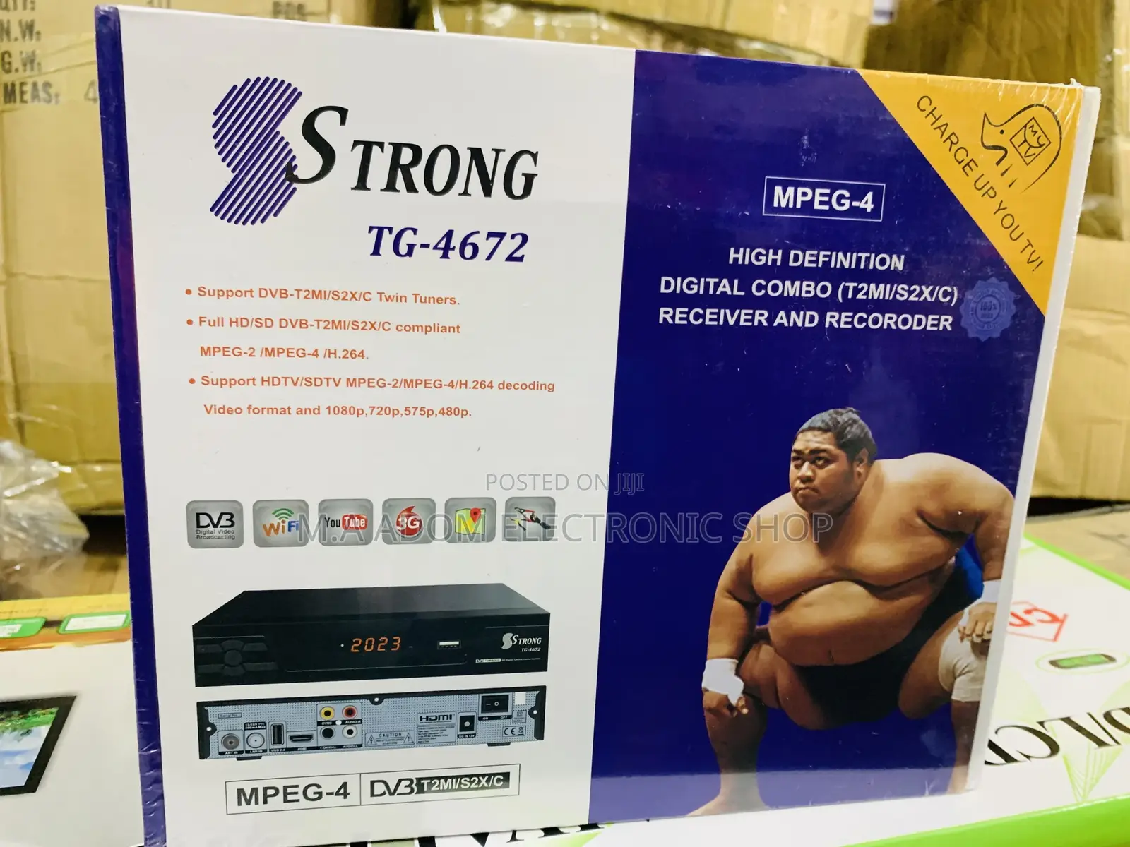 Original Strong Combo Decoder 2 in 1 T2/S2