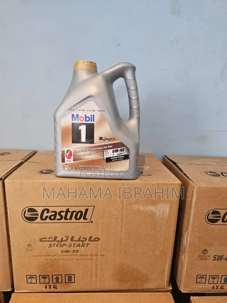 Highest Grade Mobil 1 Engine Oil Ow 40