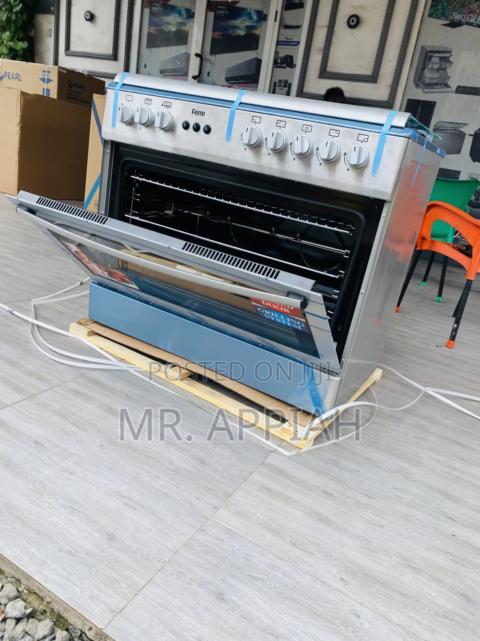 Classic 60x90 4 Gas 1 Electric Burner With Oven.
