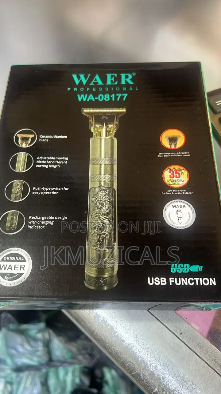 Rechargeable_ Hair Clipper | Waer_ Cordless Barbing Machine