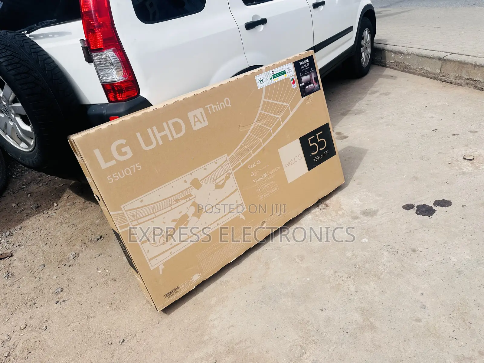 Unique Slim UHD Smart LG Television 55”UR73 LED