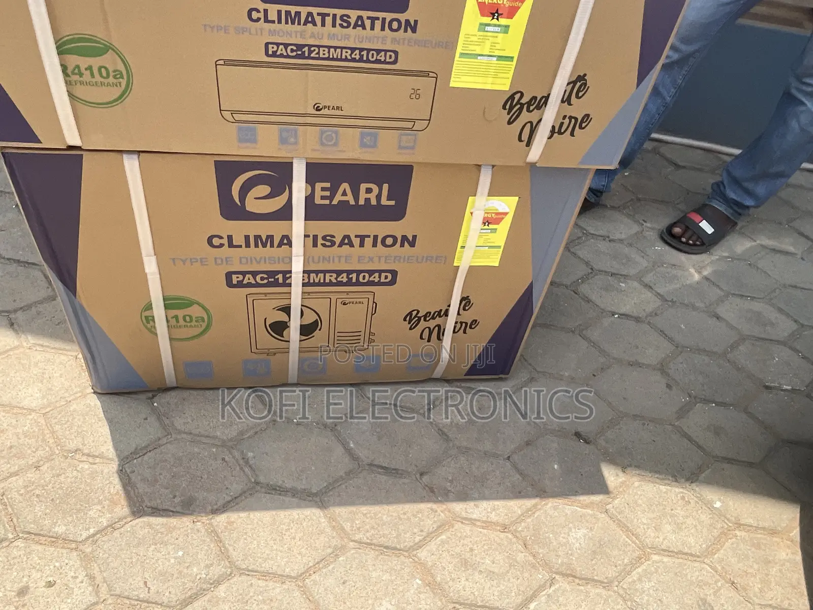 Pearl 1.5HP R410 Split Airconditioner(Copper Condenser Pipe)