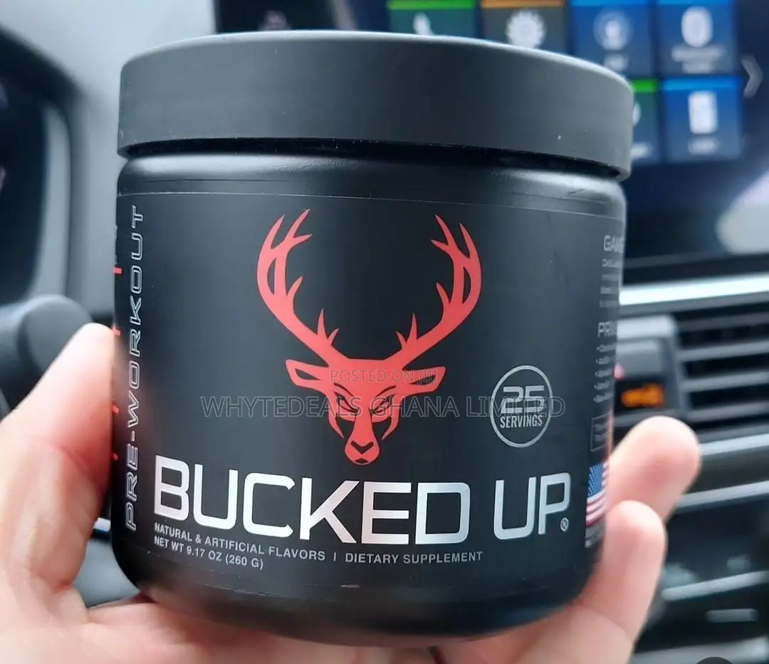 Mad Strength_bucked Up Preworkout for Gym and Fitness