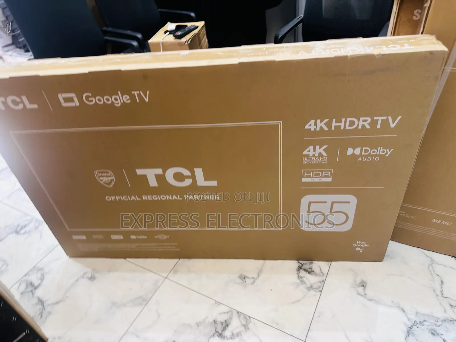 High Dynamic Range UHD Smart TCL 55”P645