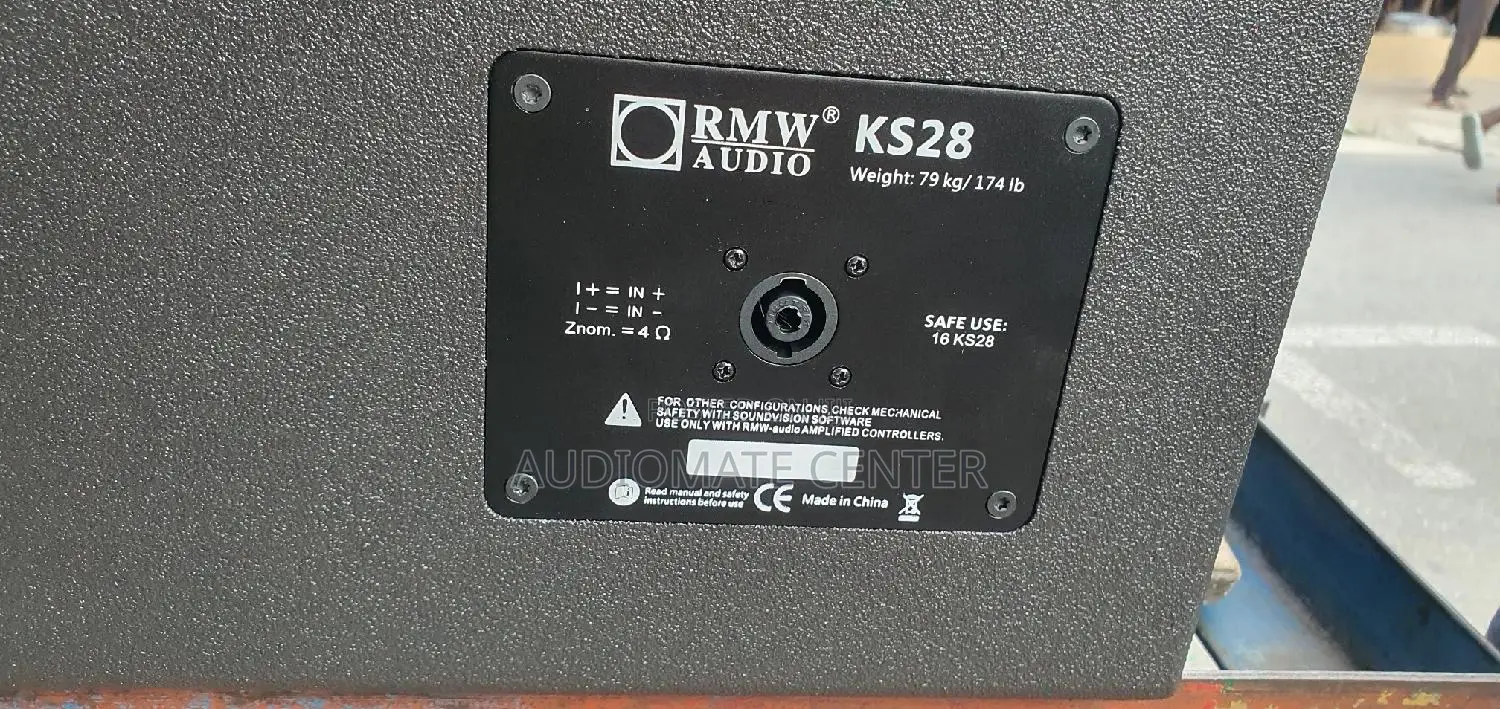 RMW Ks28 Sub Woofers